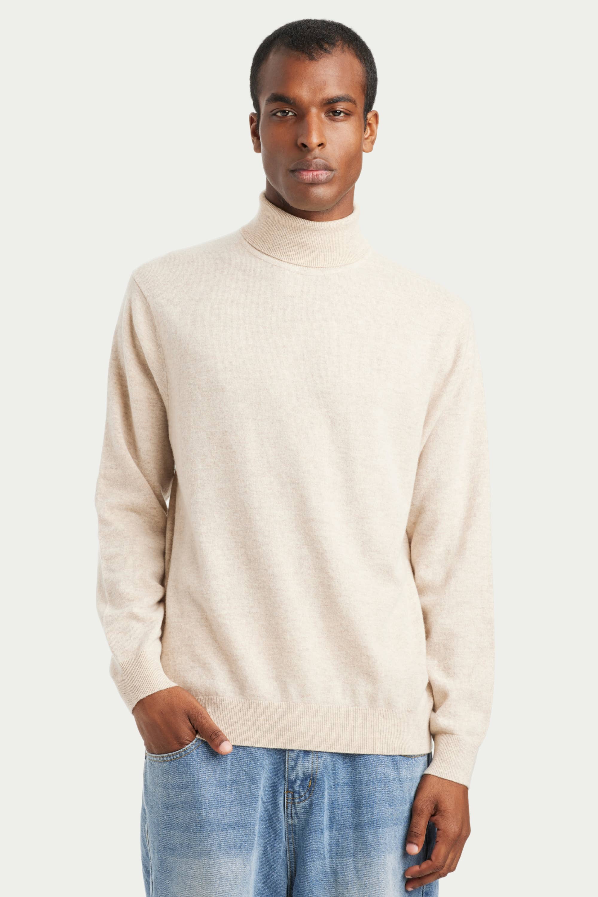 Daily Men's Turtle Neck Sweater - SOLOVA MOVE