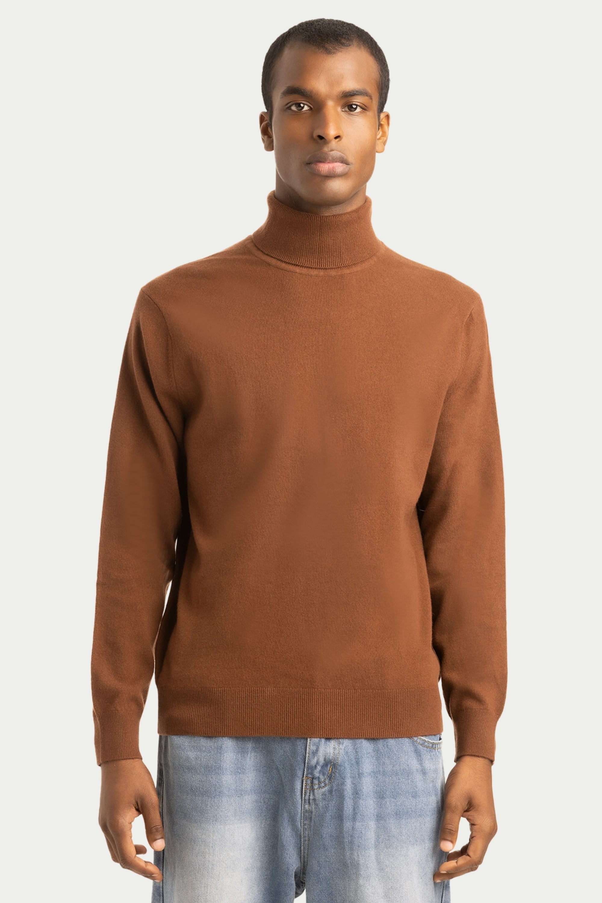 Daily Men's Turtle Neck Sweater - SOLOVA MOVE