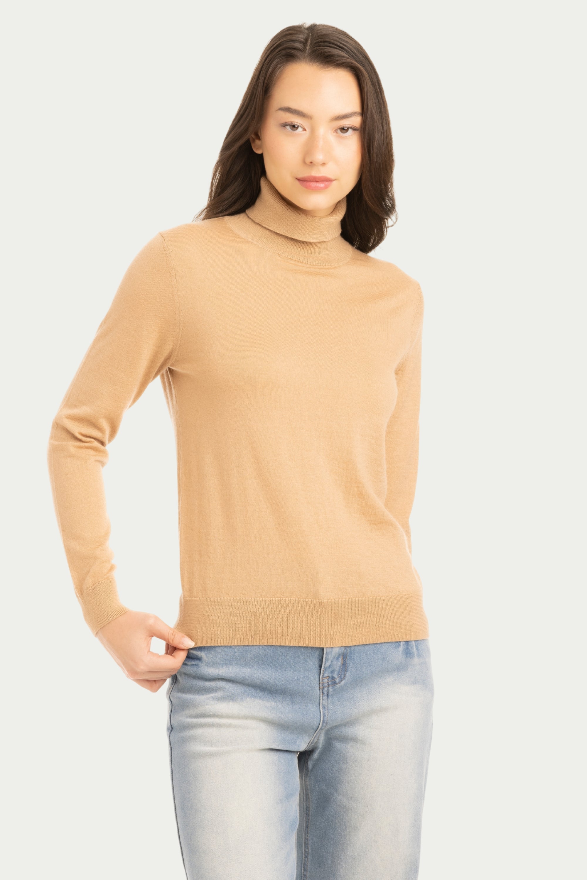 Daily Women's Turtle Neck Sweater - SOLOVA MOVE