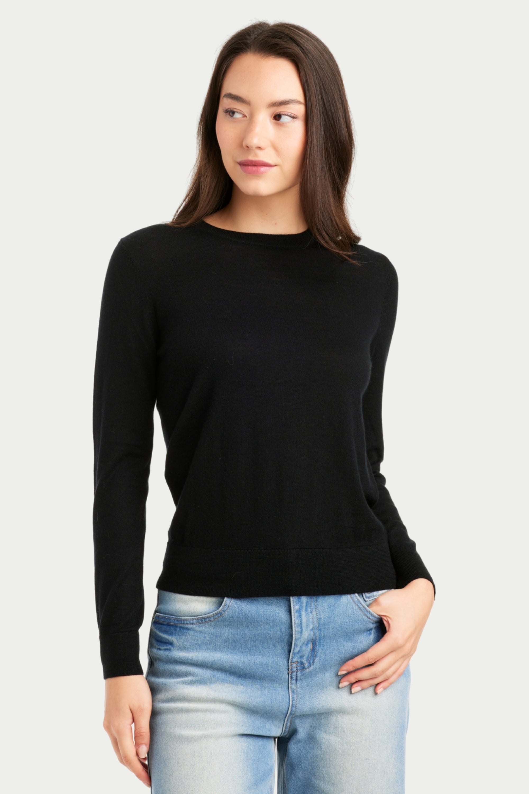 Daily Women's Crew Neck Sweater - SOLOVA MOVE