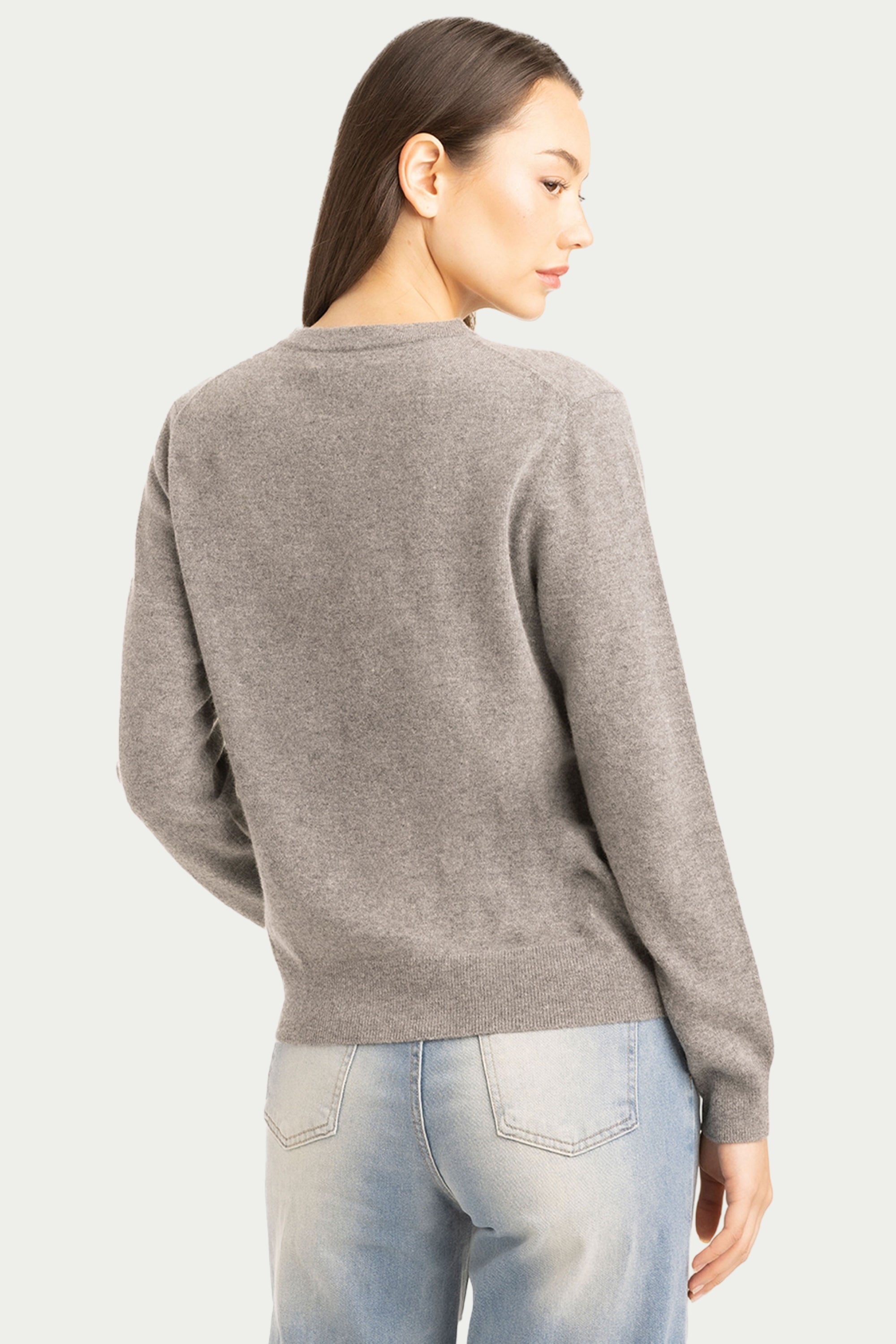 Daily Women's Crew Neck Cardigan - SOLOVA MOVE
