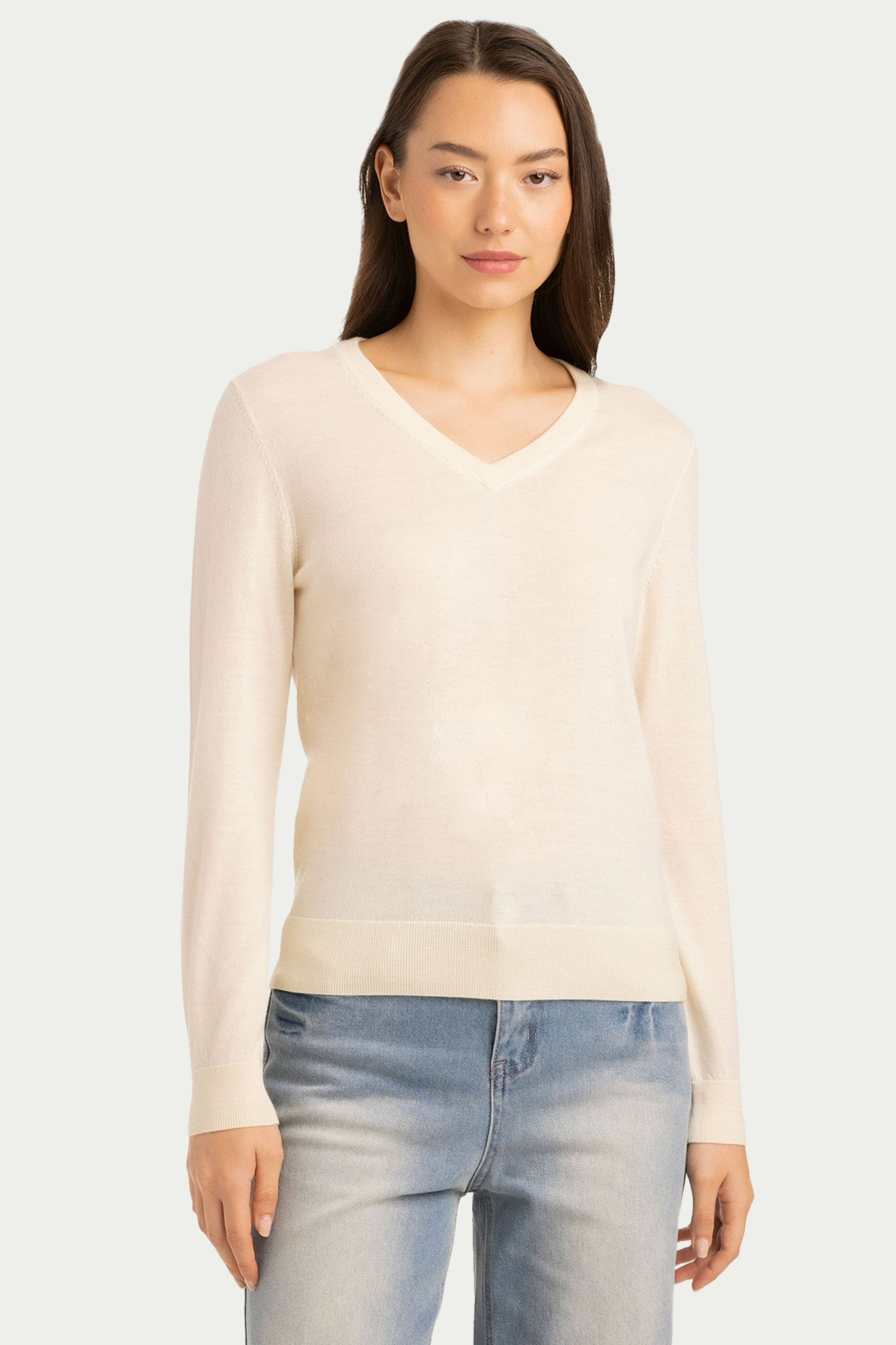 Daily Women's V Neck Sweater - SOLOVA MOVE