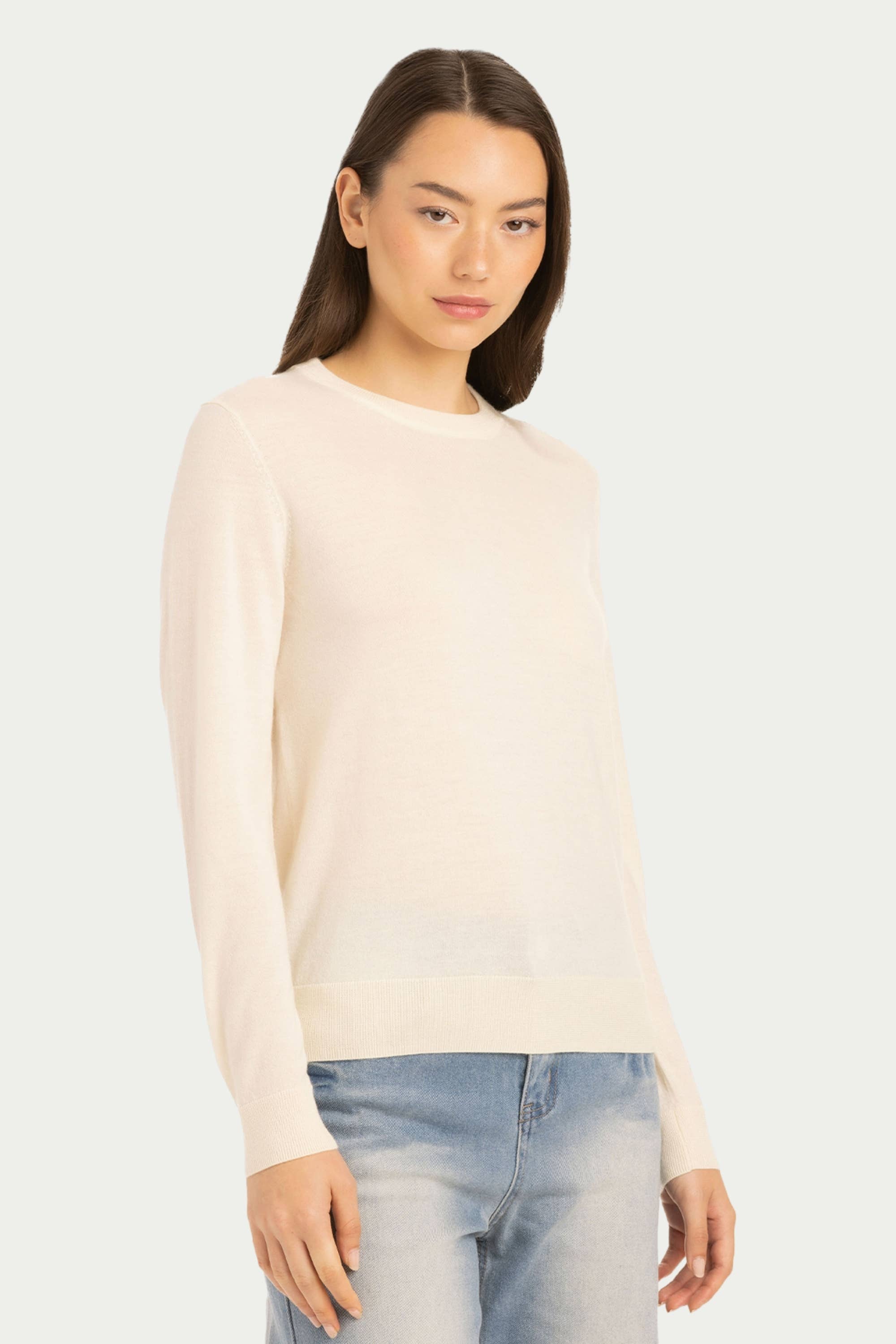Daily Women's Crew Neck Sweater - SOLOVA MOVE