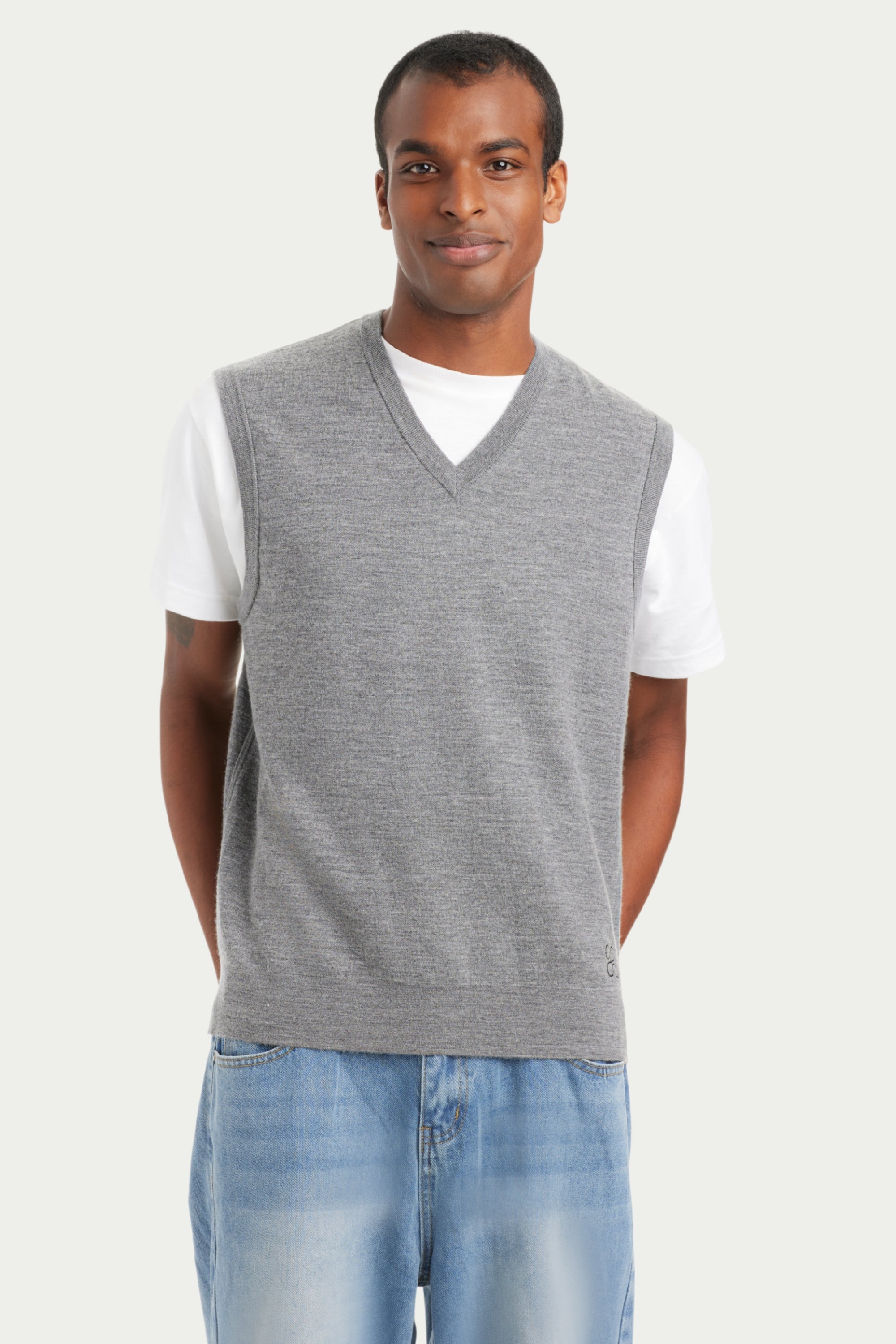 Men's Wool-Cashmere Blend Vest - SOLOVA MOVE