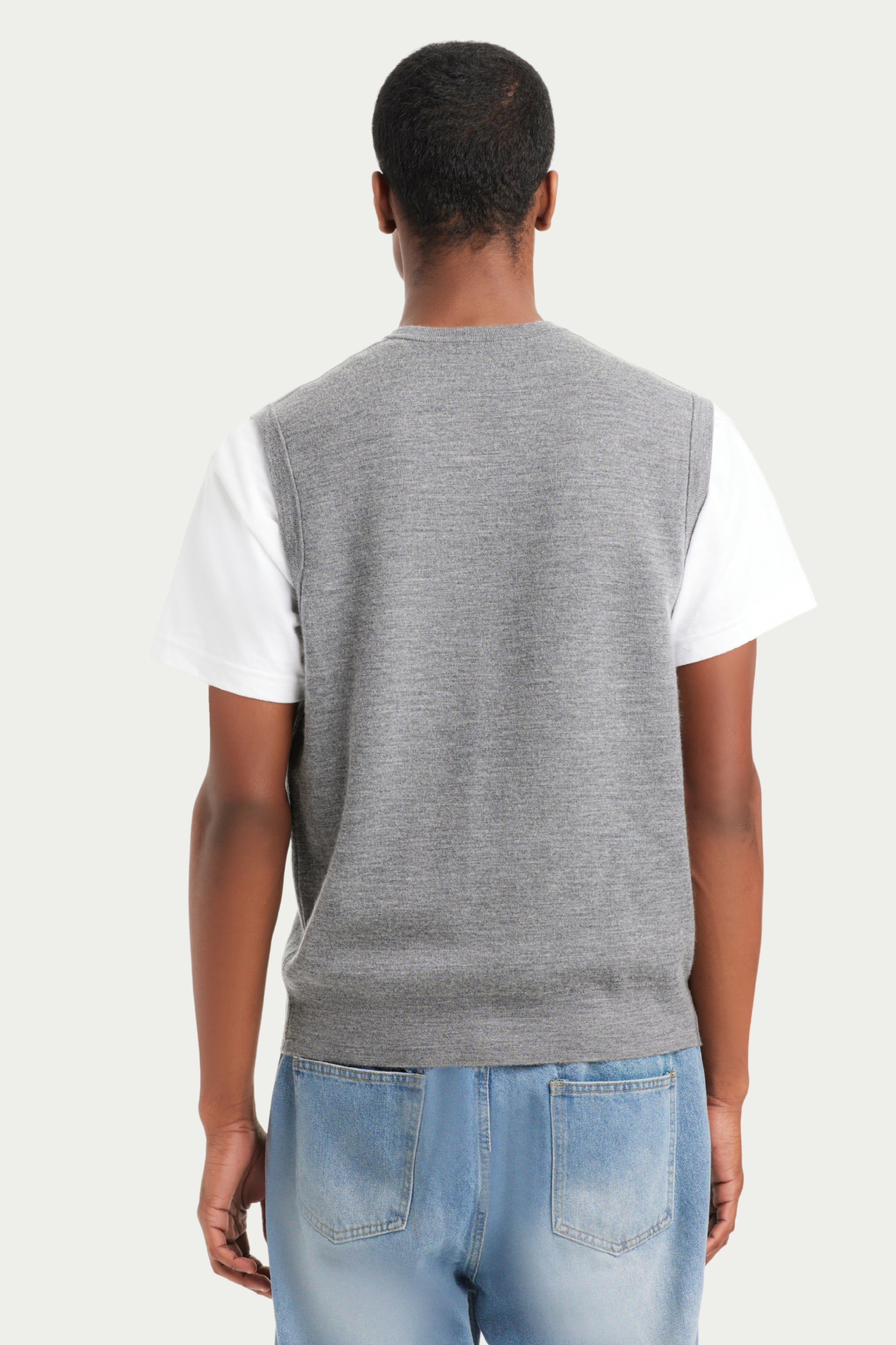 Men's Wool-Cashmere Blend Vest - SOLOVA MOVE