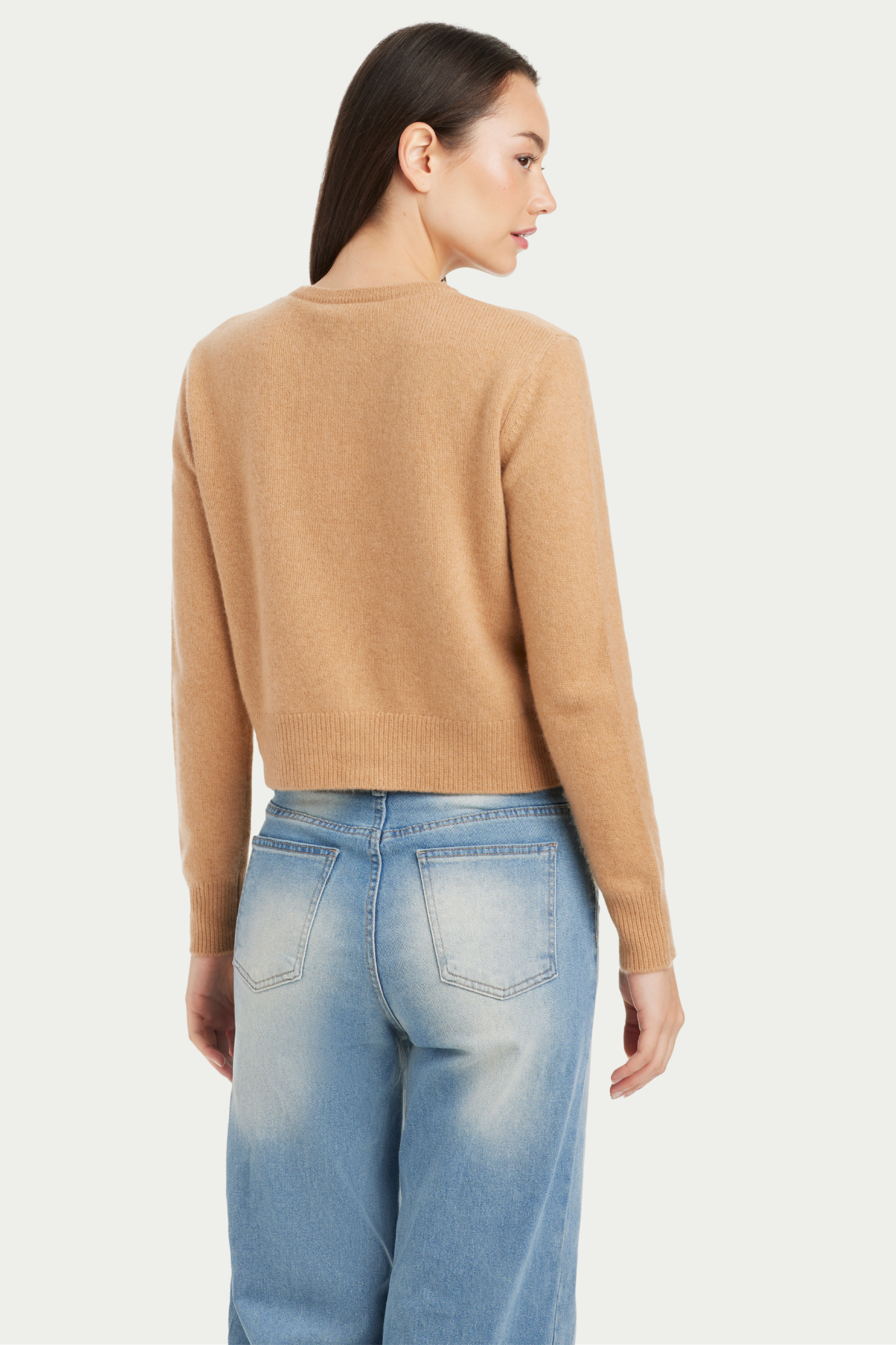Helen Slim Sleeve Cashmere Cardigan - SOLOVA MOVE