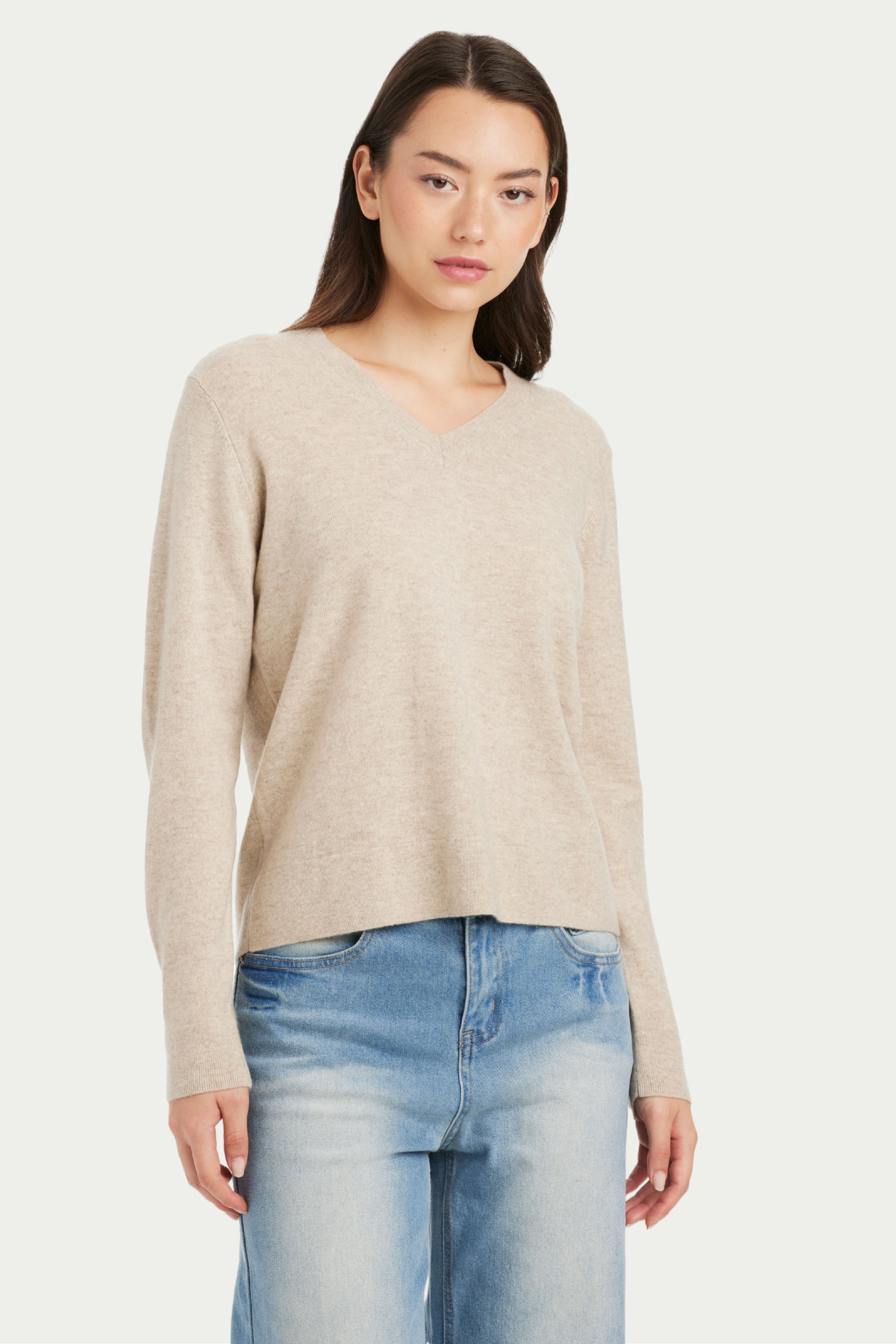 Sonia Baby Cashmere V Neck Sweater - SOLOVA MOVE