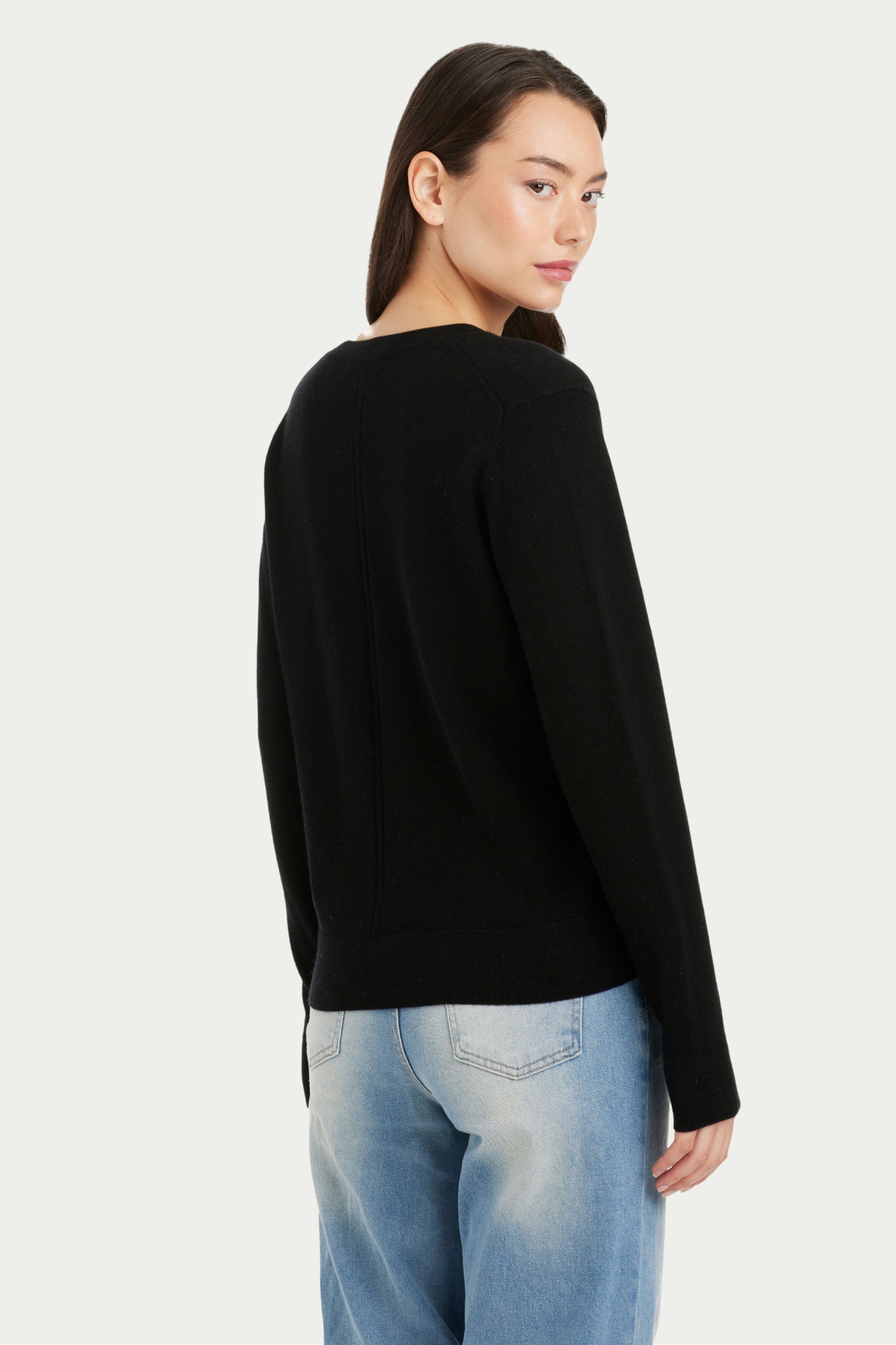 Sonia Baby Cashmere V Neck Sweater - SOLOVA MOVE