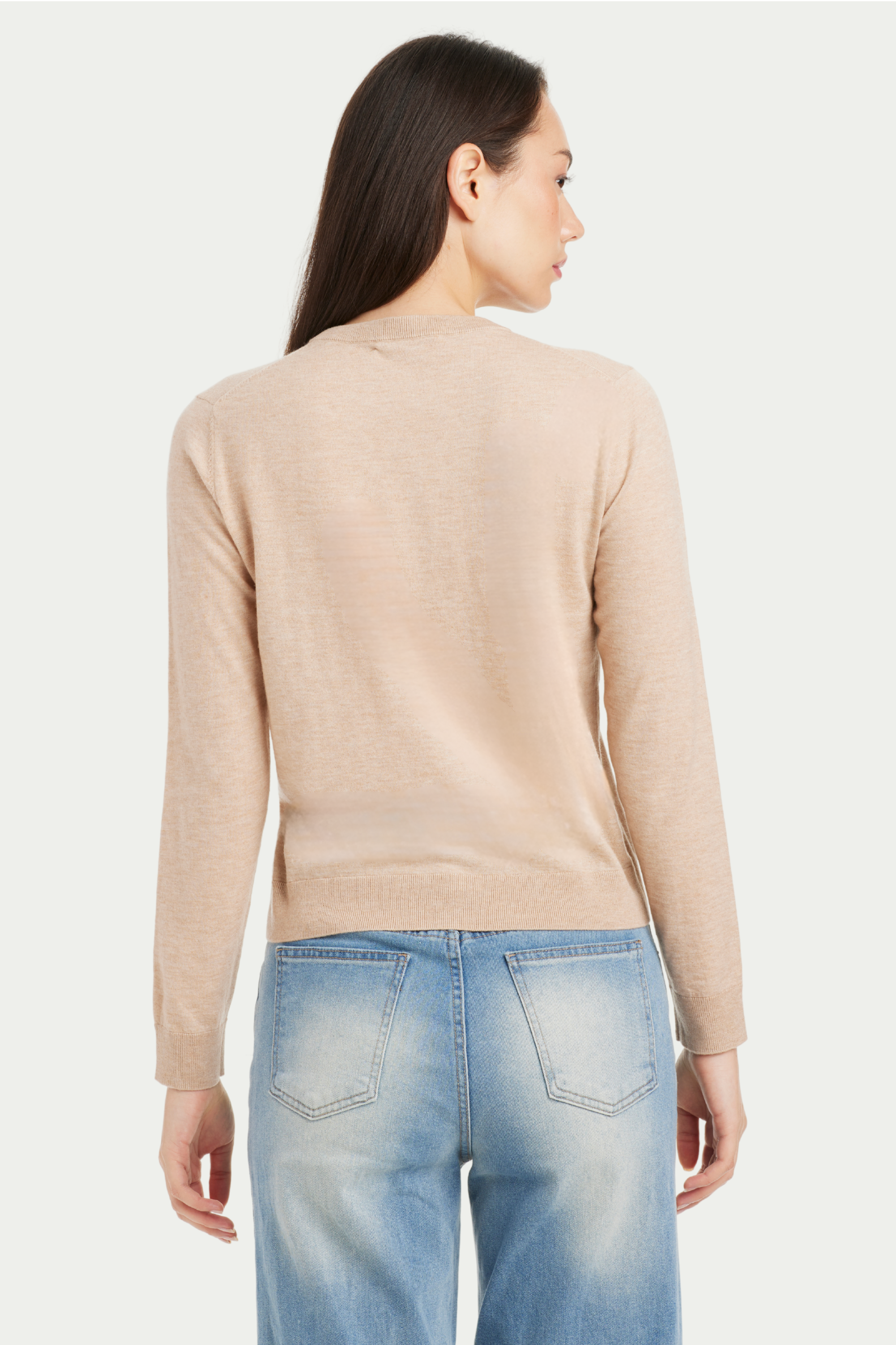 Julia Baby Cashmere Crew Neck Sweater - SOLOVA MOVE