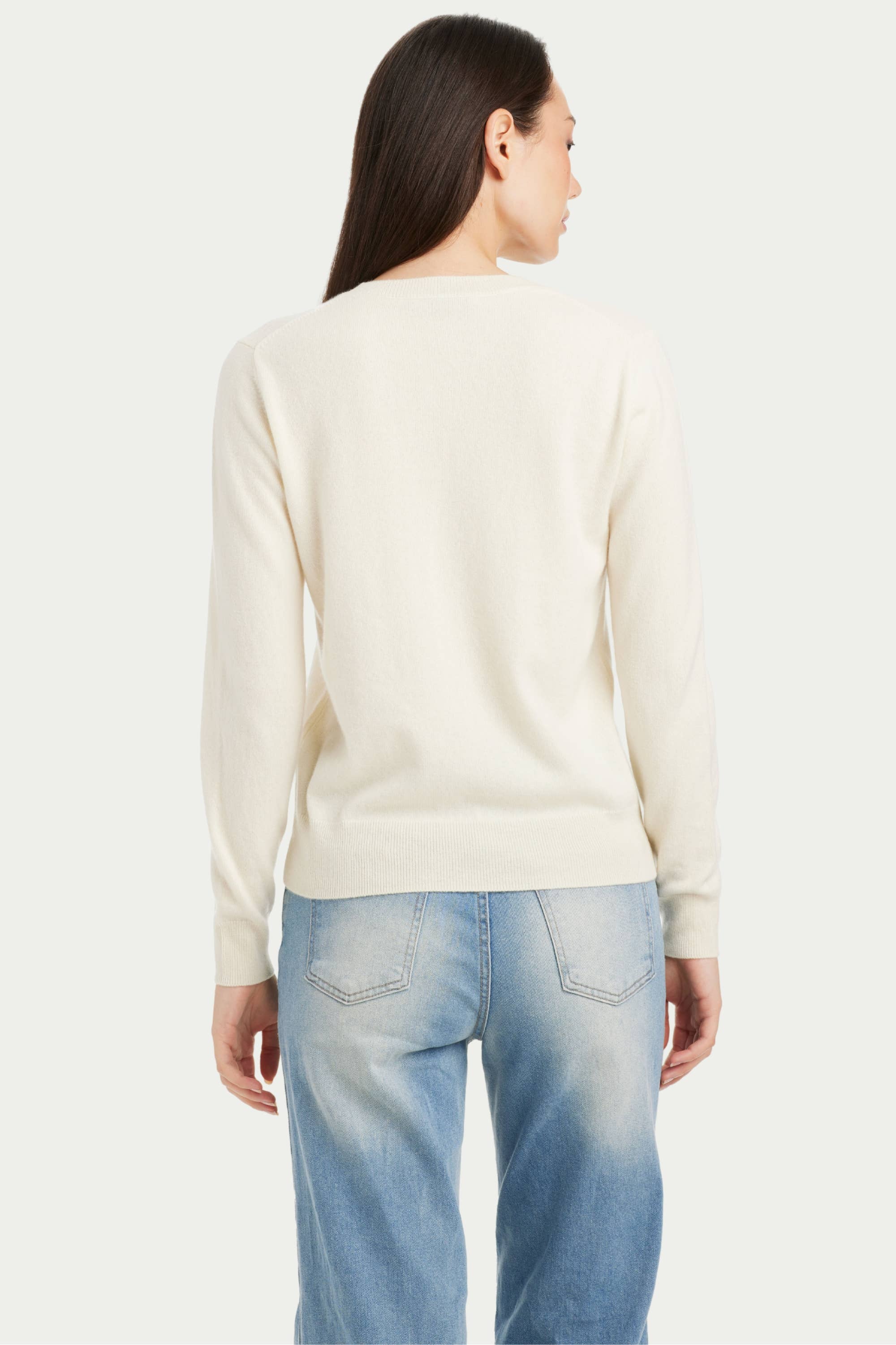 Julia Baby Cashmere Crew Neck Sweater - SOLOVA MOVE