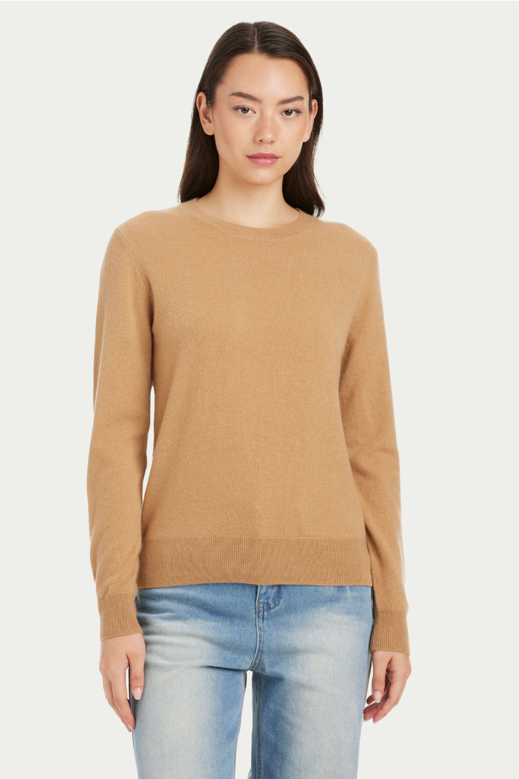 Mary Cashmere Crew Neck Sweater - SOLOVA MOVE
