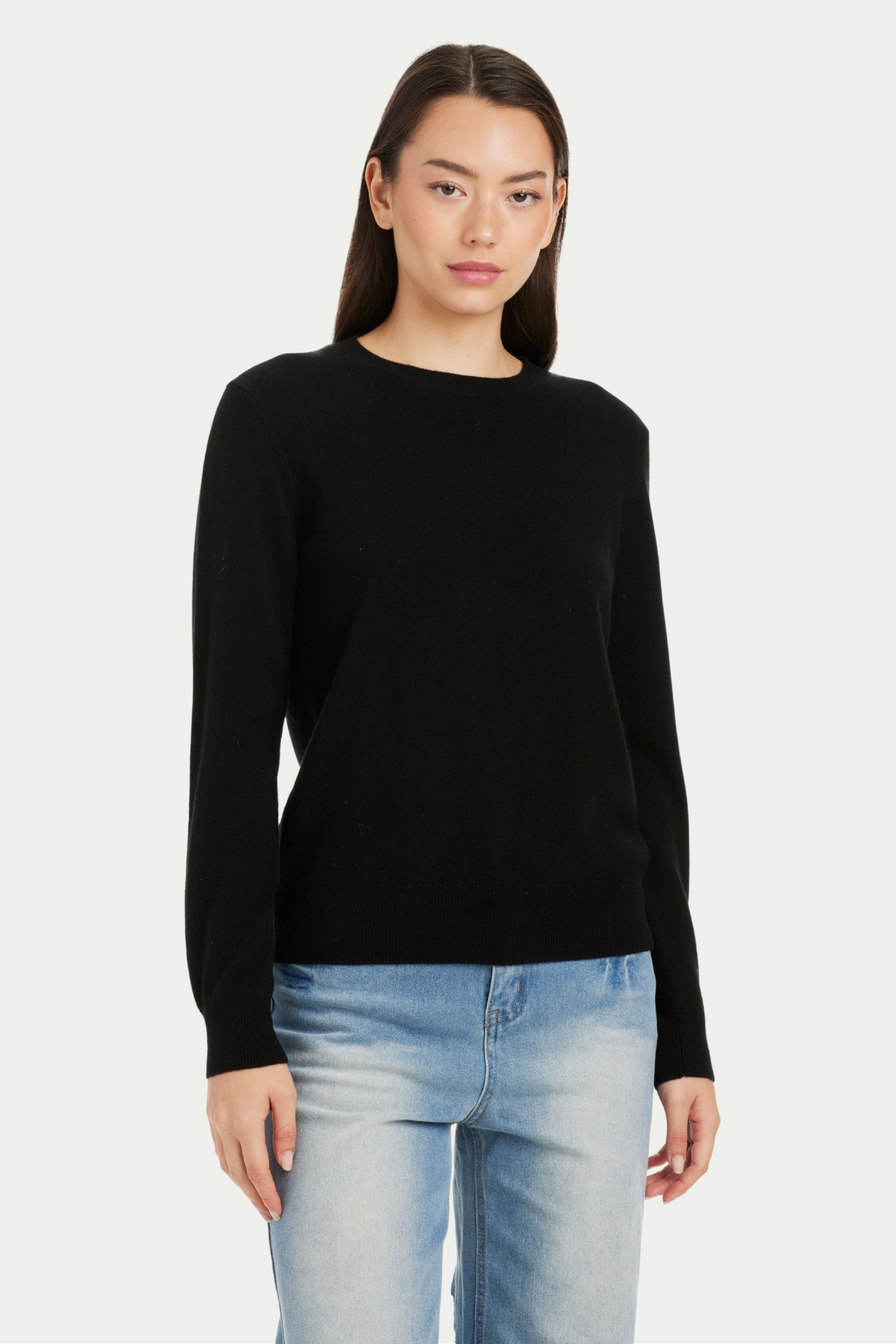 Julia Baby Cashmere Crew Neck Sweater - SOLOVA MOVE