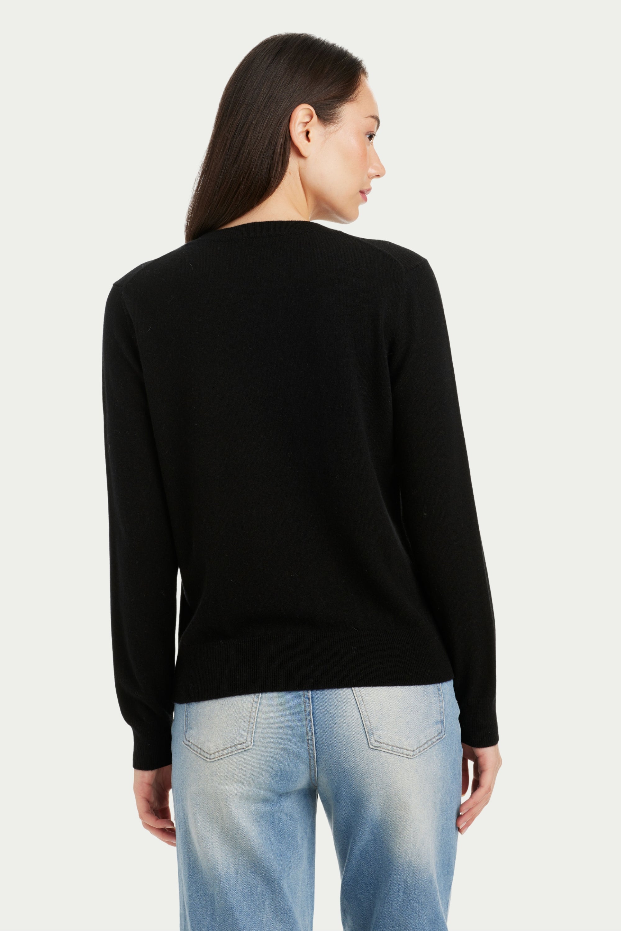 Julia Baby Cashmere Crew Neck Sweater - SOLOVA MOVE