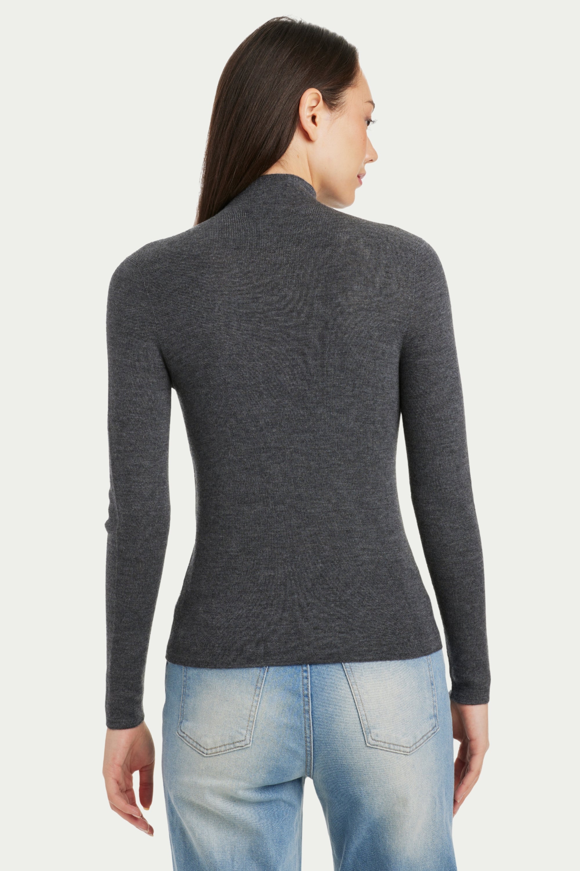 Carla Half Neck Cashmere Sweater - SOLOVA MOVE