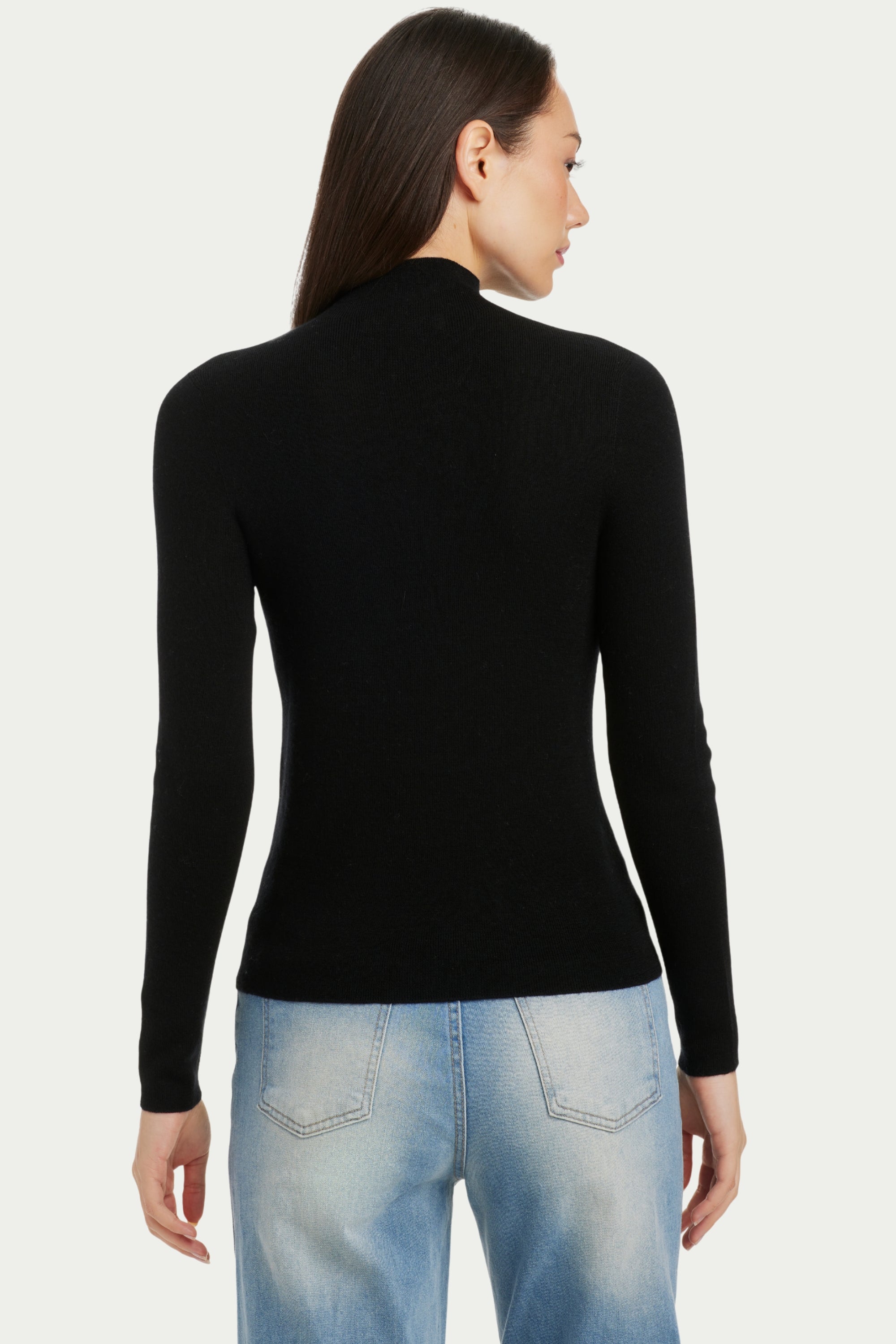 Carla Half Neck Cashmere Sweater - SOLOVA MOVE