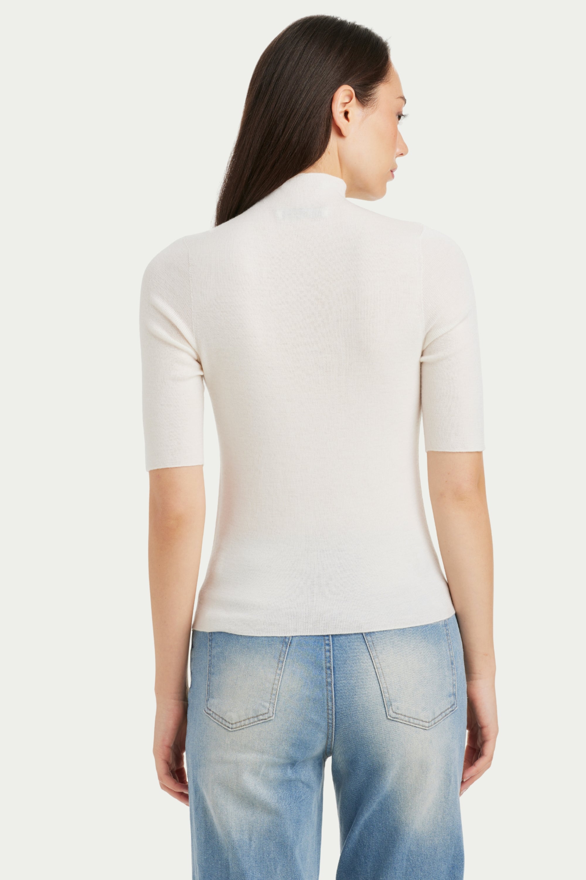 Sori Half Neck Cashmere Blend Top - SOLOVA MOVE