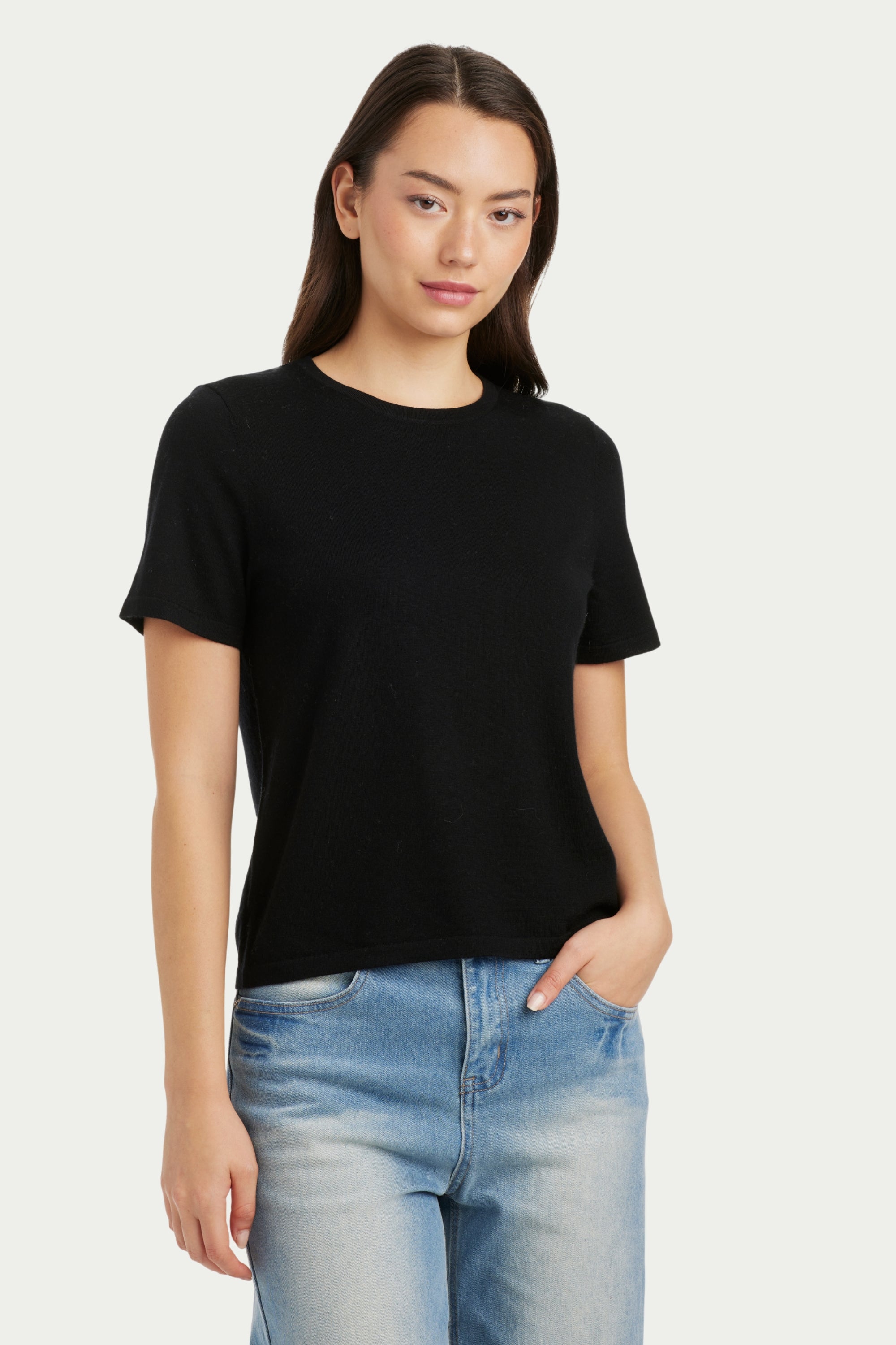 Samantha Wool-Cashmere Blend T-shirt - SOLOVA MOVE