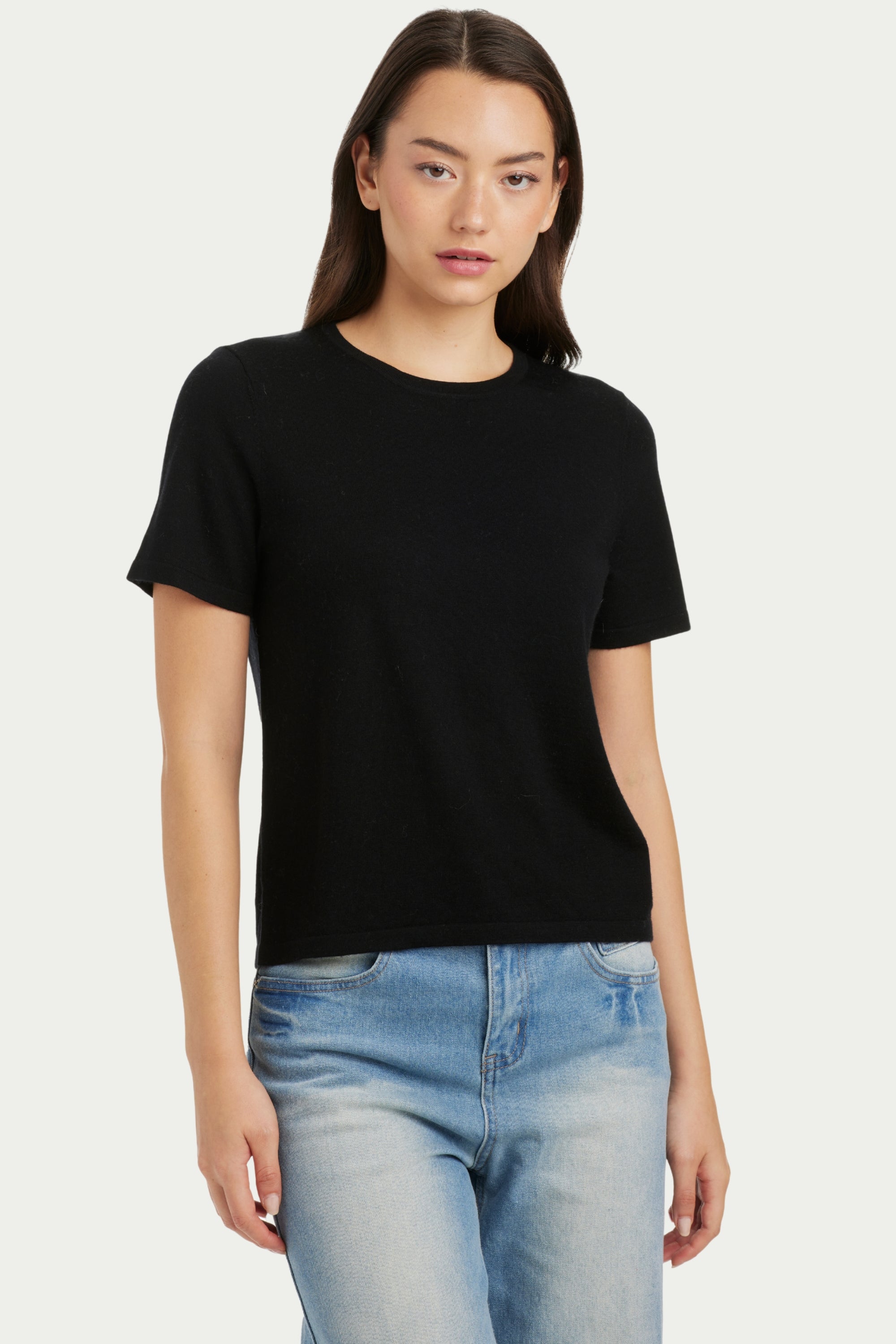 Samantha Wool-Cashmere Blend T-shirt - SOLOVA MOVE