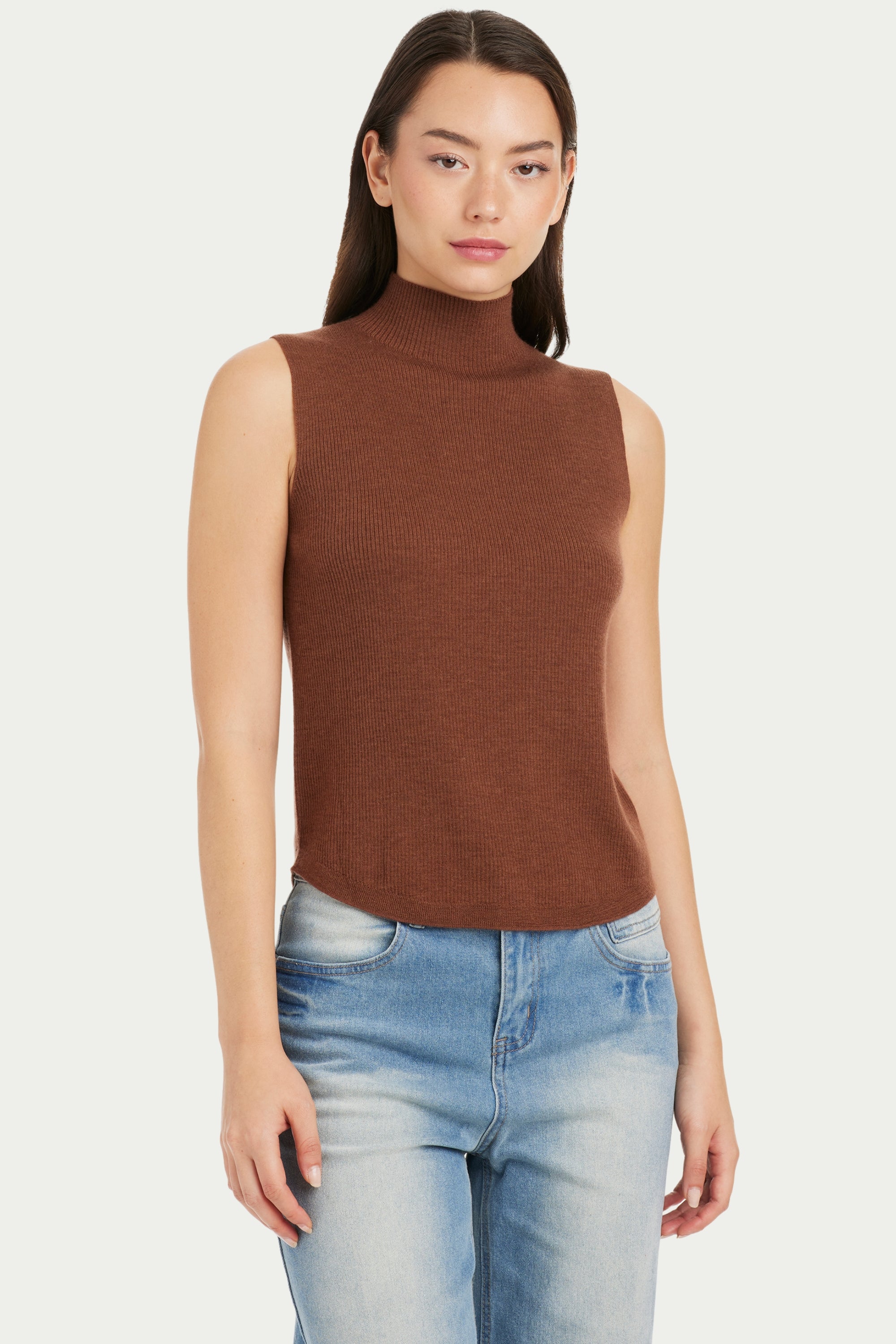 Gina Cashmere Blend Vest-Top - SOLOVA MOVE