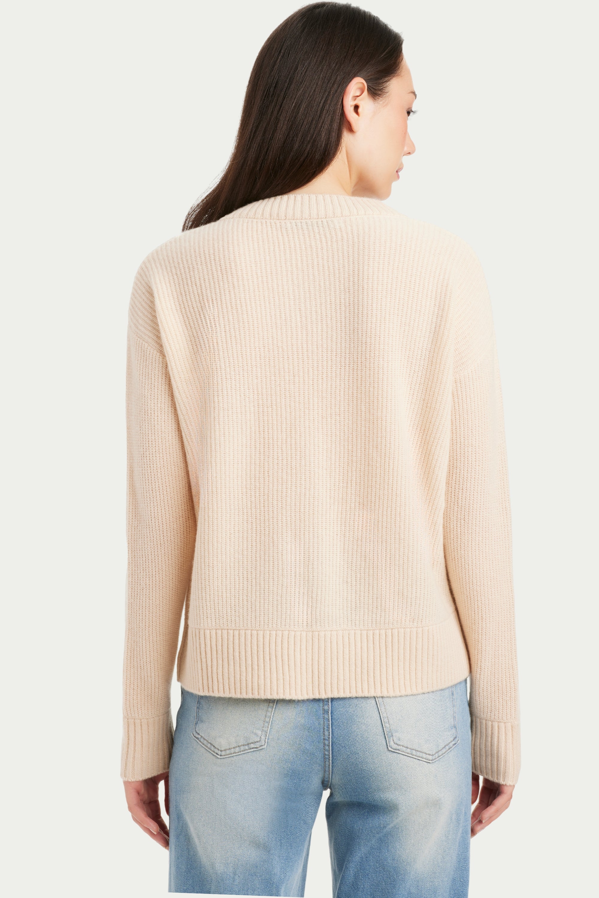 Sarah V Neck Cashmere Sweater - SOLOVA MOVE
