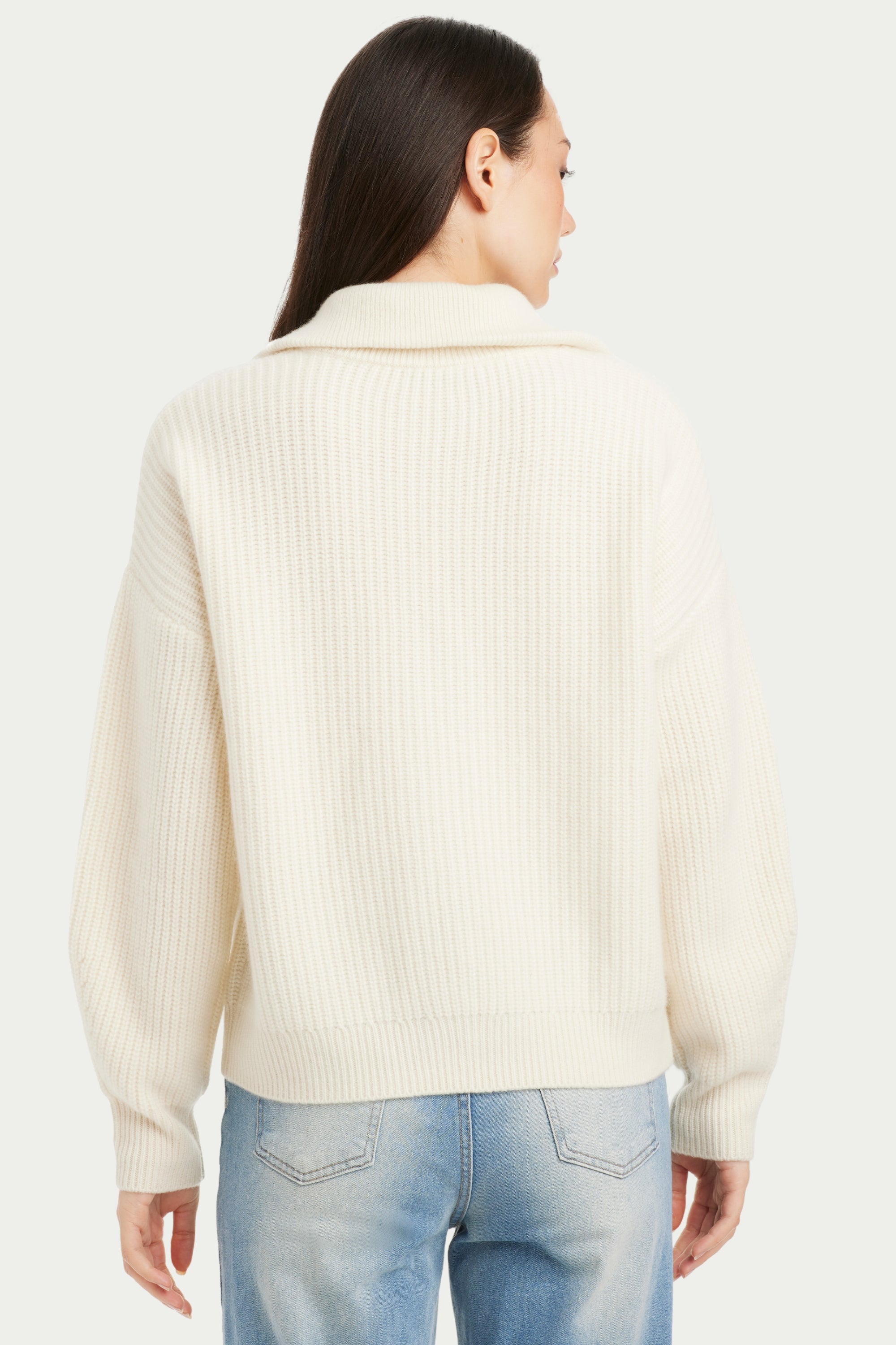 Rachel Zip Front Cashmere Cardigan - SOLOVA MOVE