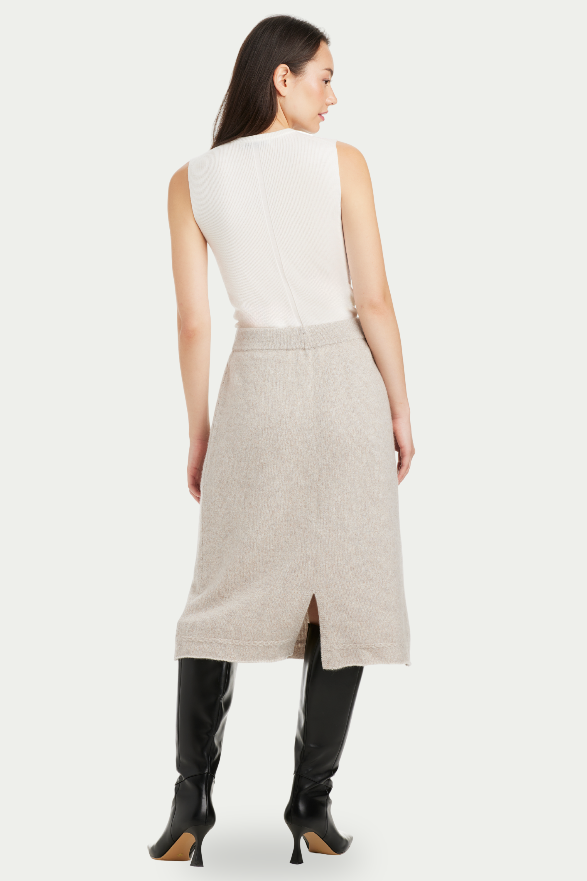 Vera Cashmere Midi Skirt - SOLOVA MOVE