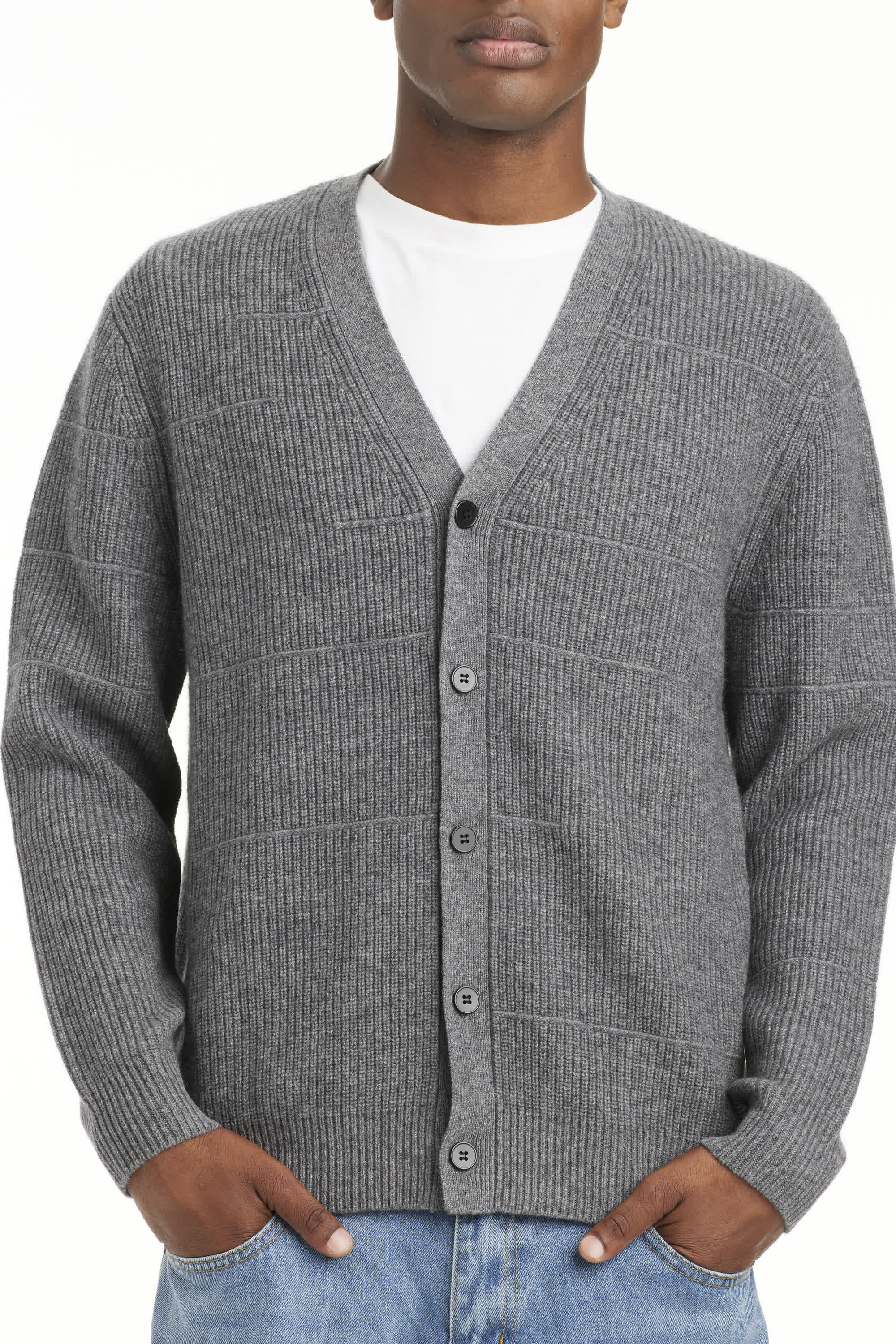 Men's Wool-Cashmere Blend Cardigan - SOLOVA MOVE