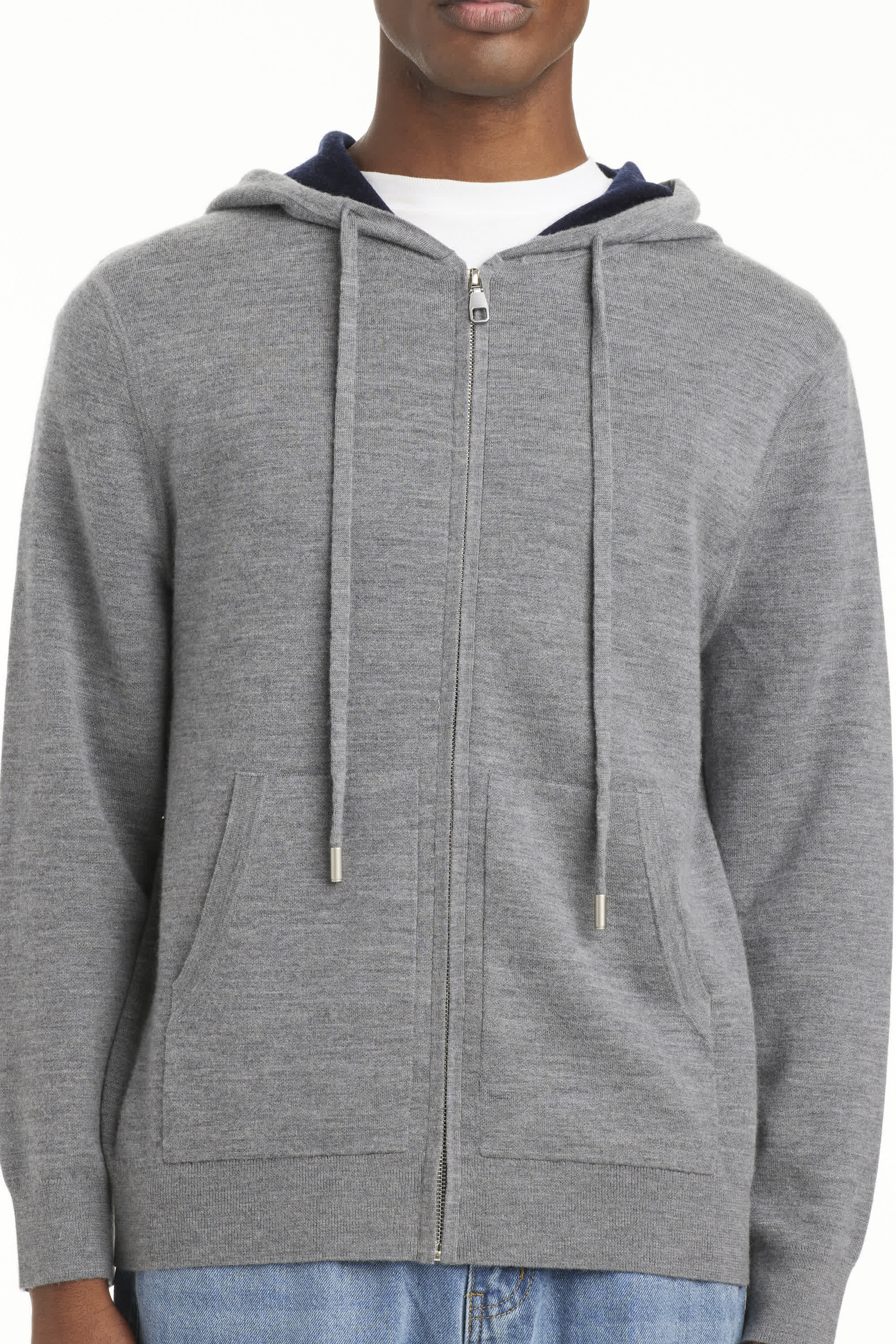 Men's Wool-Cashmere Blend Hooded Jacket - SOLOVA MOVE