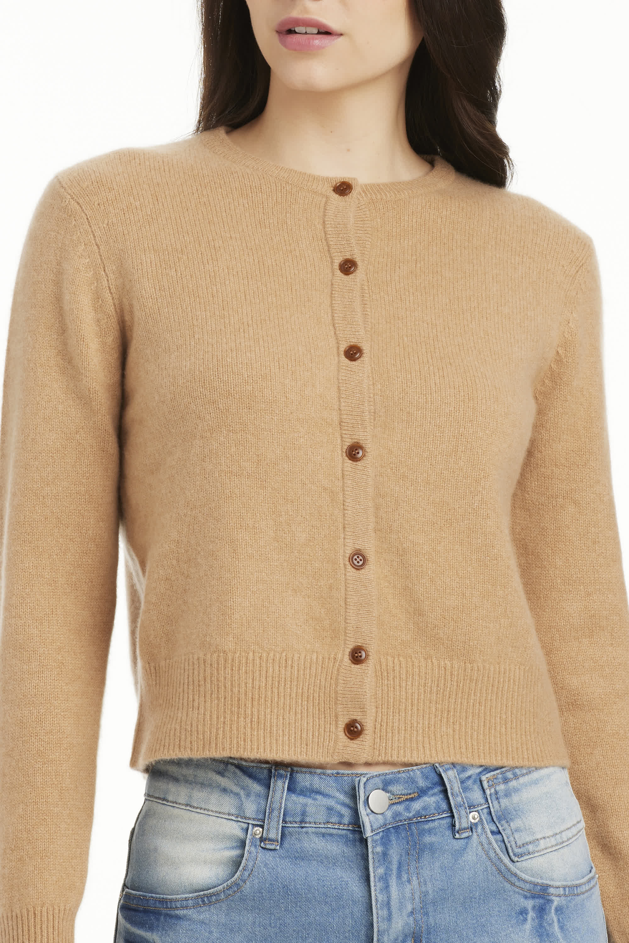 Helen Slim Sleeve Cashmere Cardigan - SOLOVA MOVE