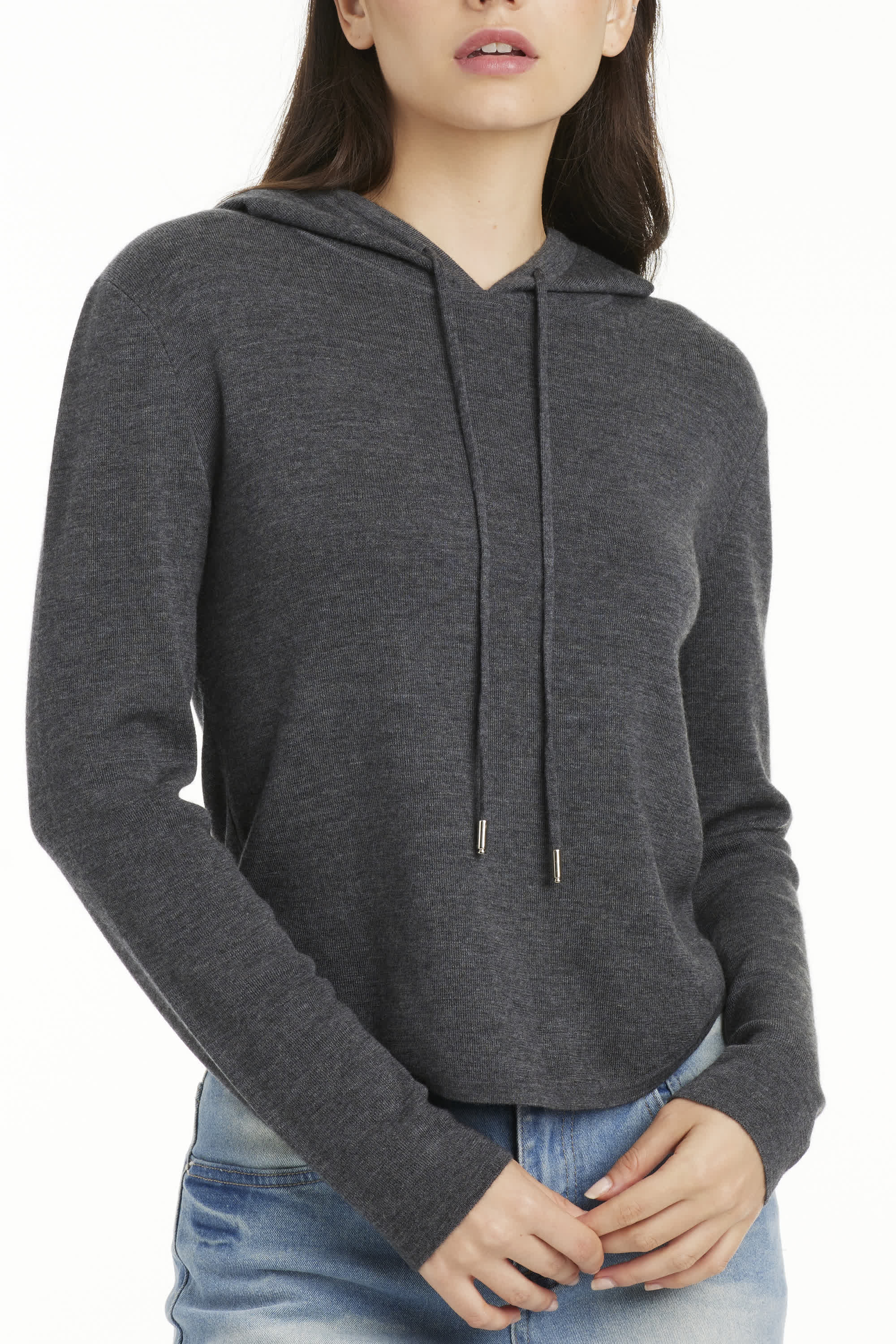 Cinthia Fitted Wool Blend Hoodie - SOLOVA MOVE