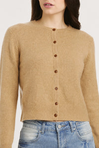 Helen Slim Sleeve Cashmere Cardigan