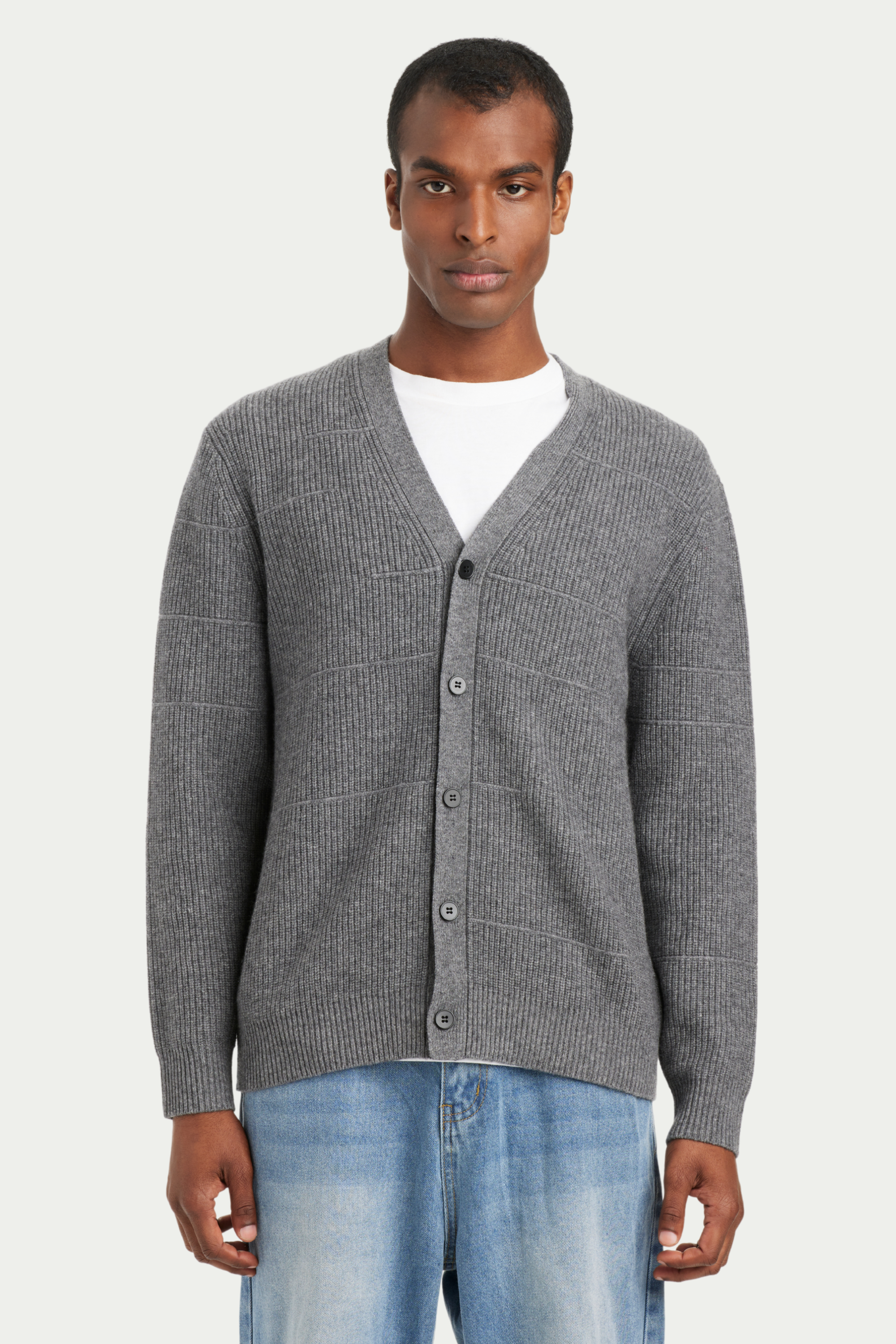 Men's Wool-Cashmere Blend Cardigan - SOLOVA MOVE