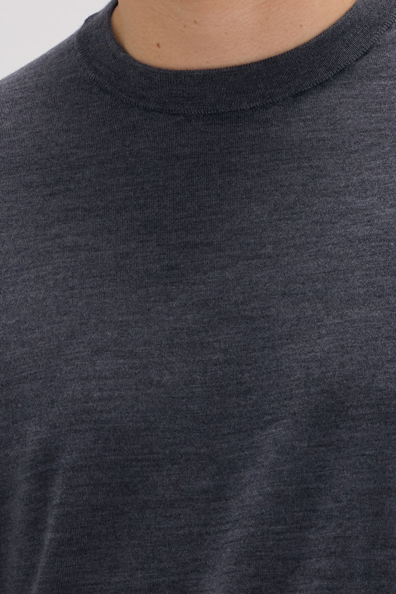 Daily Men's Wool Crew Neck Sweater - SOLOVA MOVE