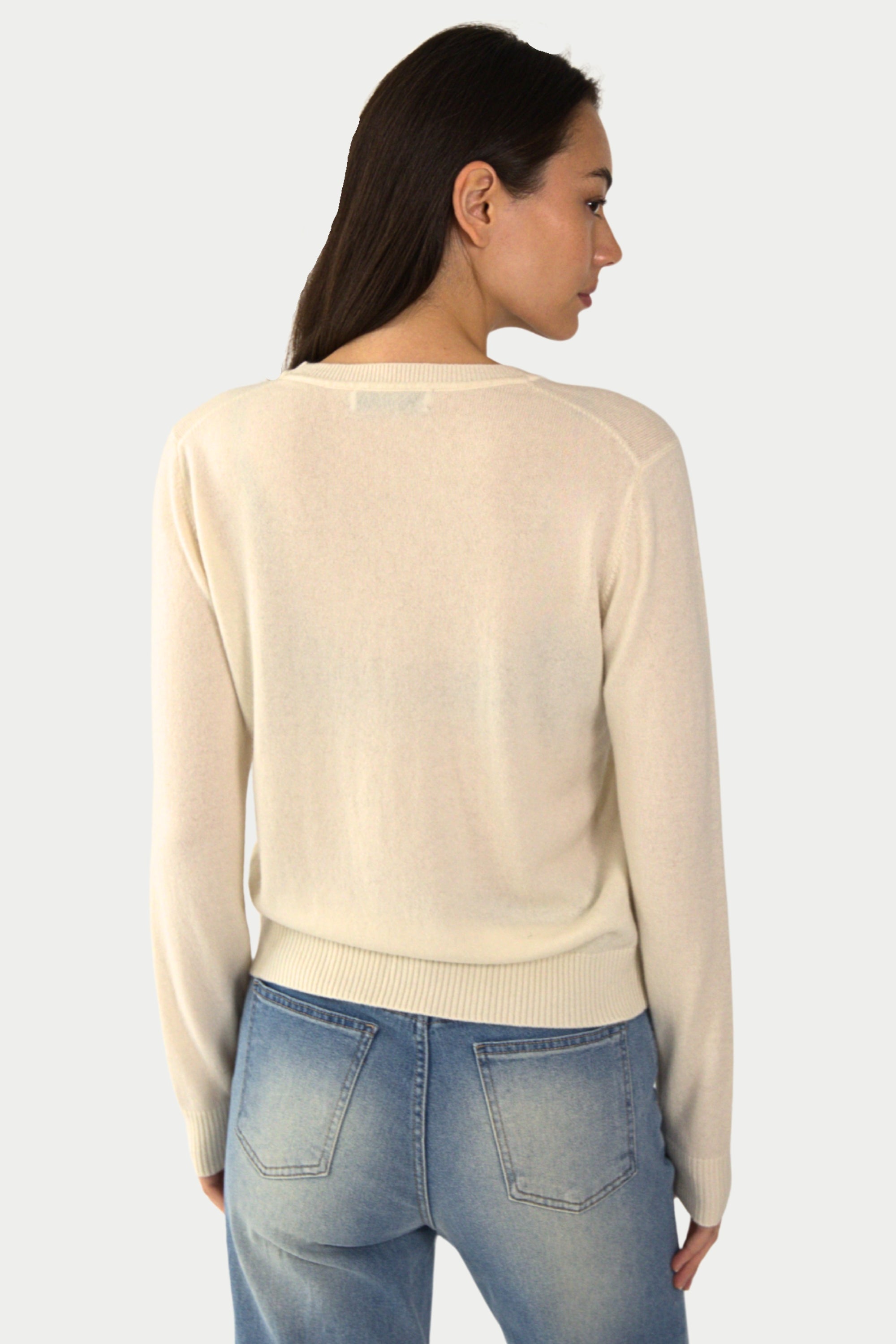 Daily 100% Cashmere Women's Crew Neck Sweater - SOLOVA MOVE