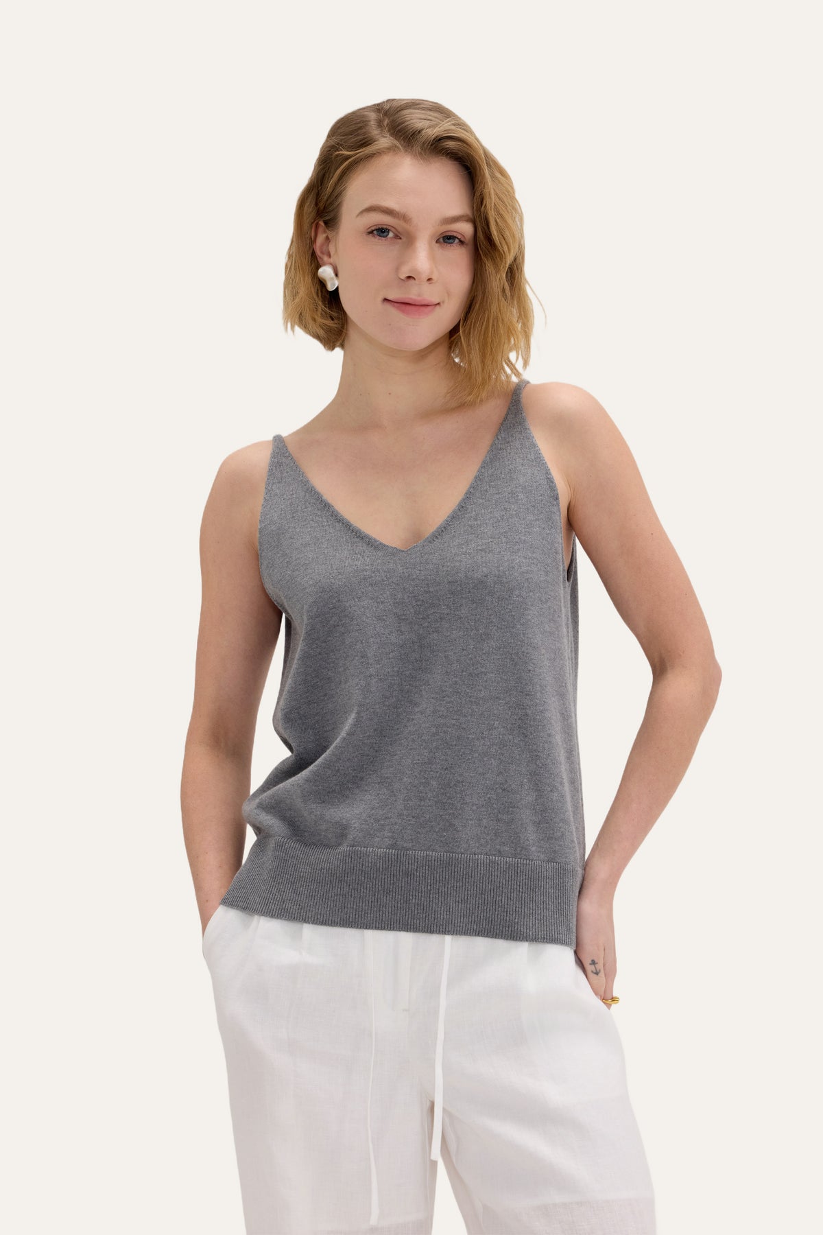 Soft Silk Cashmere Camisole