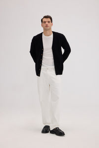 Daily Men's V Neck Cardigan - SOLOVA MOVE