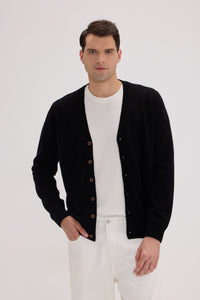 Daily Men's V Neck Cardigan - SOLOVA MOVE