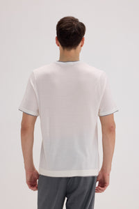 Men’s Wool-Cashmere Crewneck T-Shirt - SOLOVA MOVE