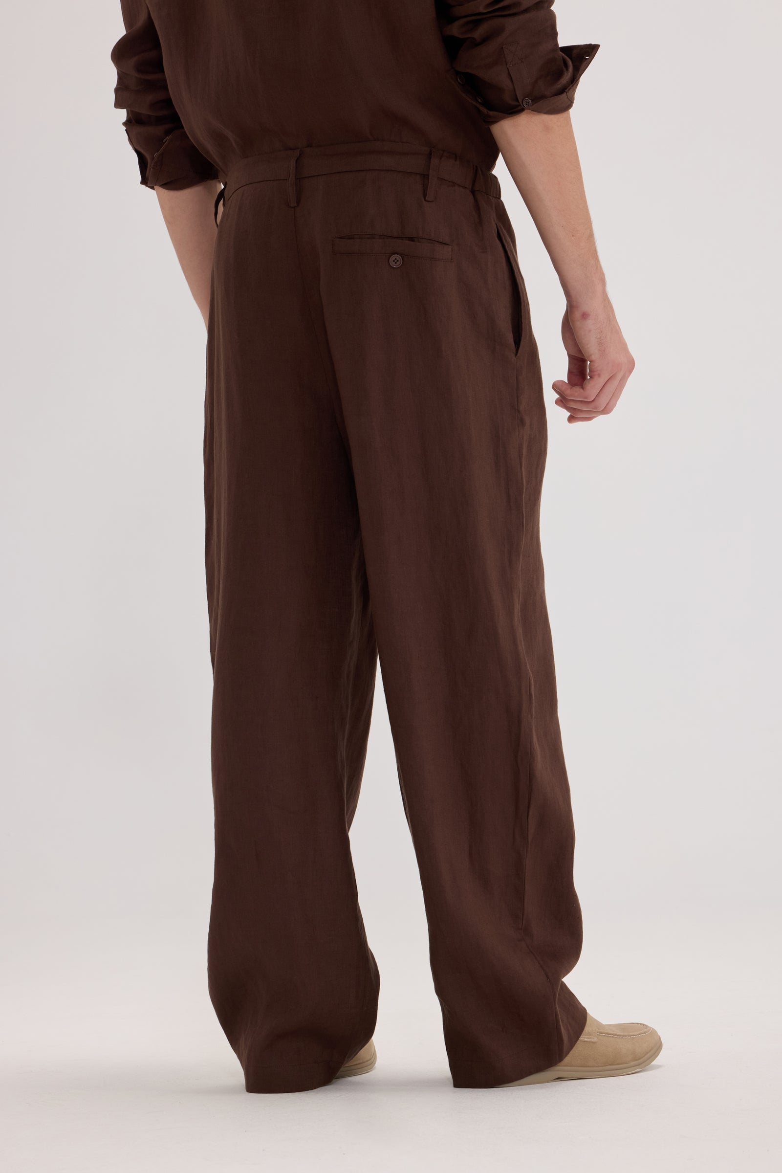 Men’s 100% Linen Pants - SOLOVA MOVE