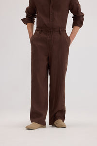 Men’s 100% Linen Pants - SOLOVA MOVE