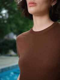 Daily Women's Fine Knit Crewneck Tee