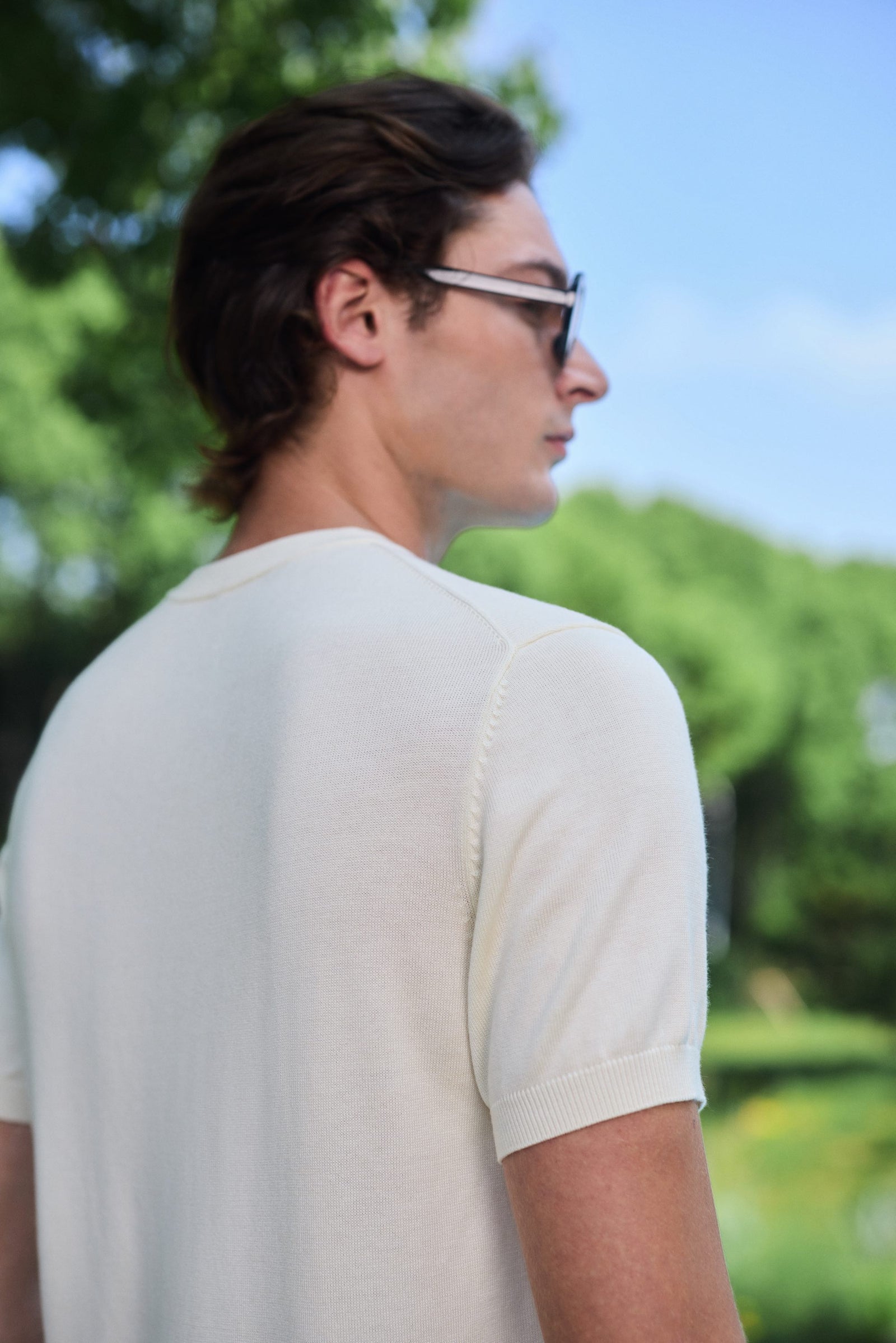 Daily Men's Fine Knit Crewneck Tee