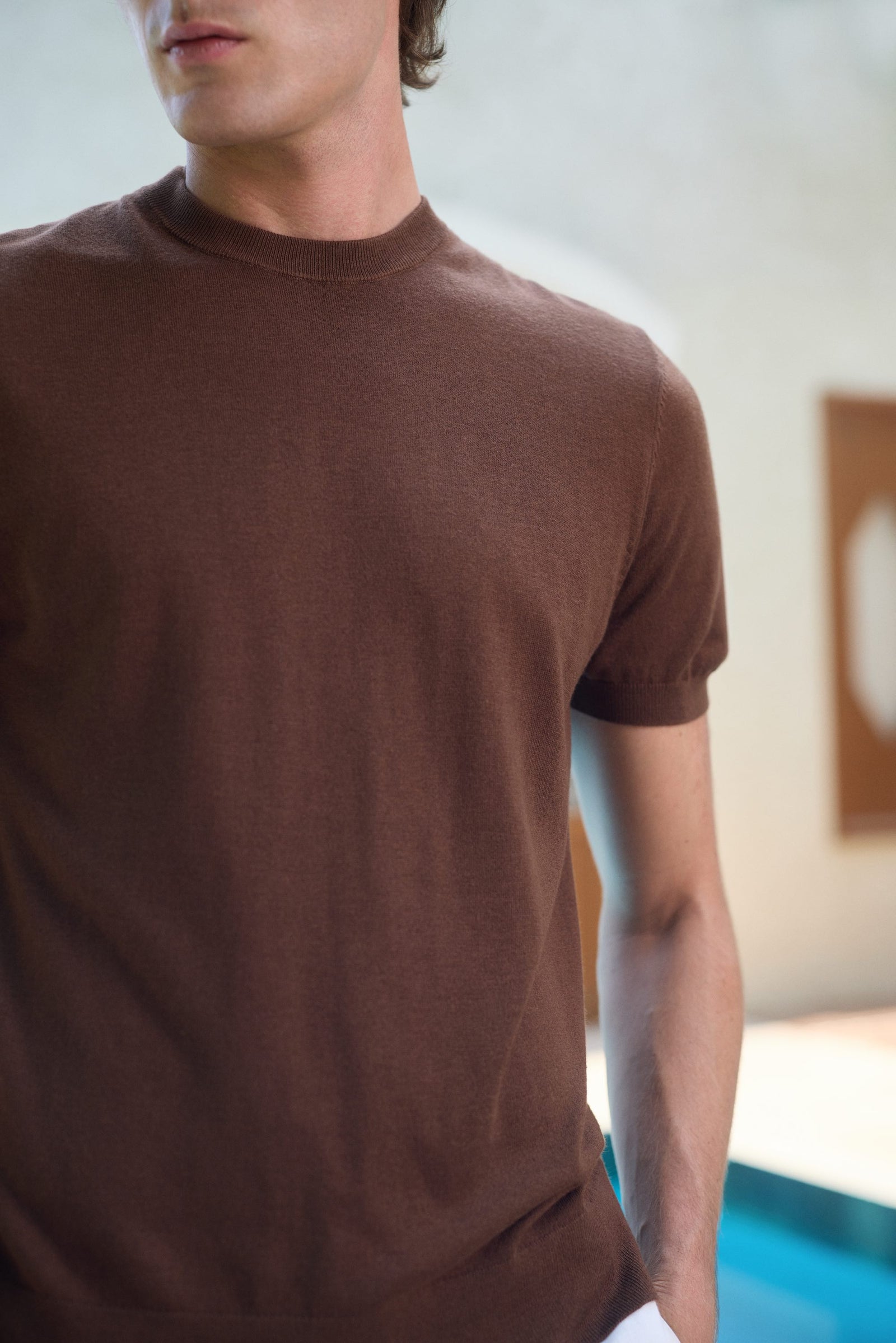 Daily Men's Fine Knit Crewneck Tee