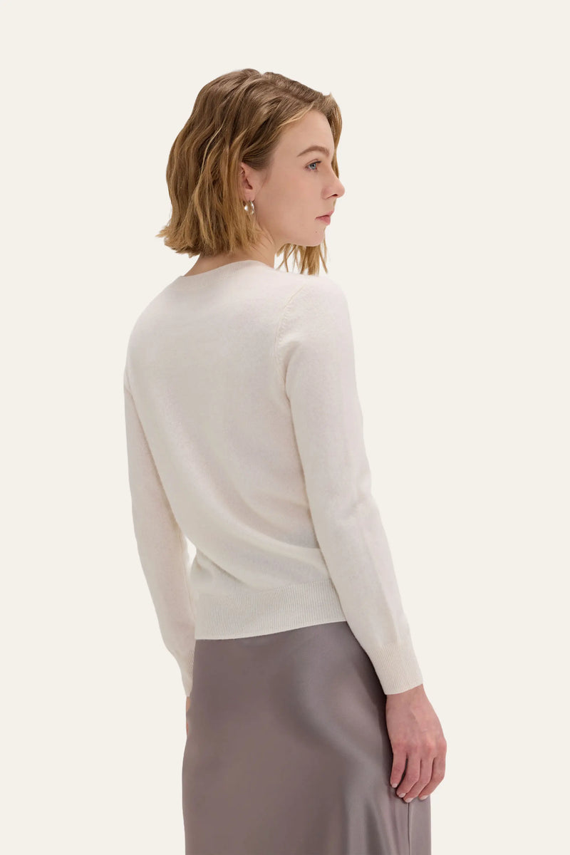 Lightweight Baby Cashmere Crewneck