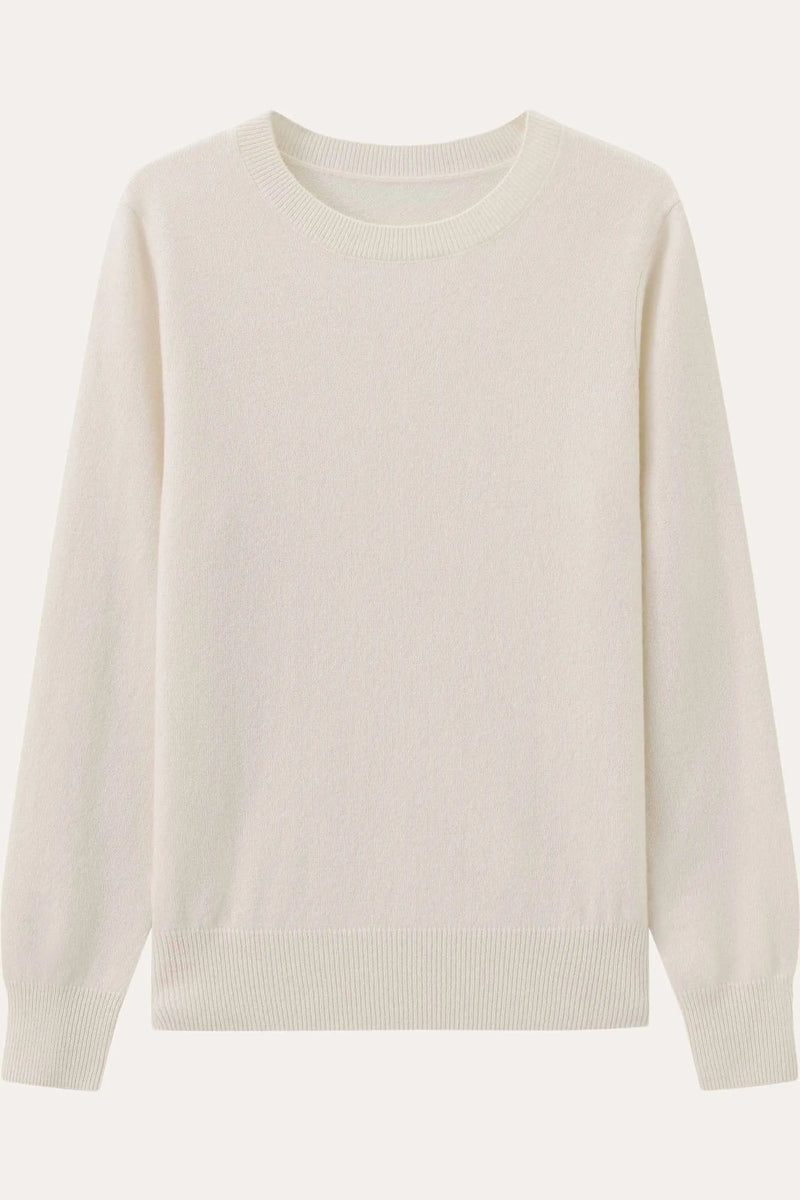 Lightweight Baby Cashmere Crewneck