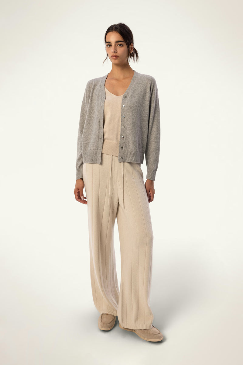 Baby Cashmere Lightweight V-Neck Cardigan - SOLOVA MOVE