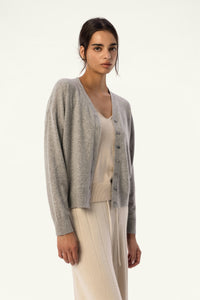 Baby Cashmere Lightweight V-Neck Cardigan - SOLOVA MOVE