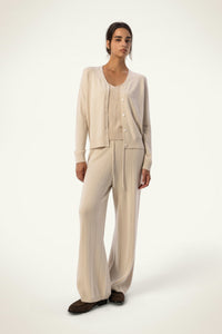 Machine-Washable Wool-Cashmere Cardigan - SOLOVA MOVE