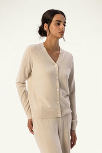 Machine-Washable Wool-Cashmere Cardigan - SOLOVA MOVE
