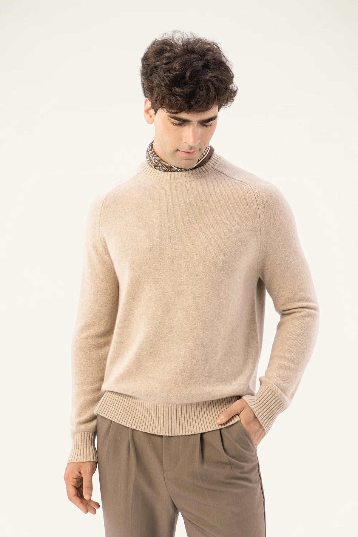 Plush Baby Cashmere Crewneck - SOLOVA MOVE